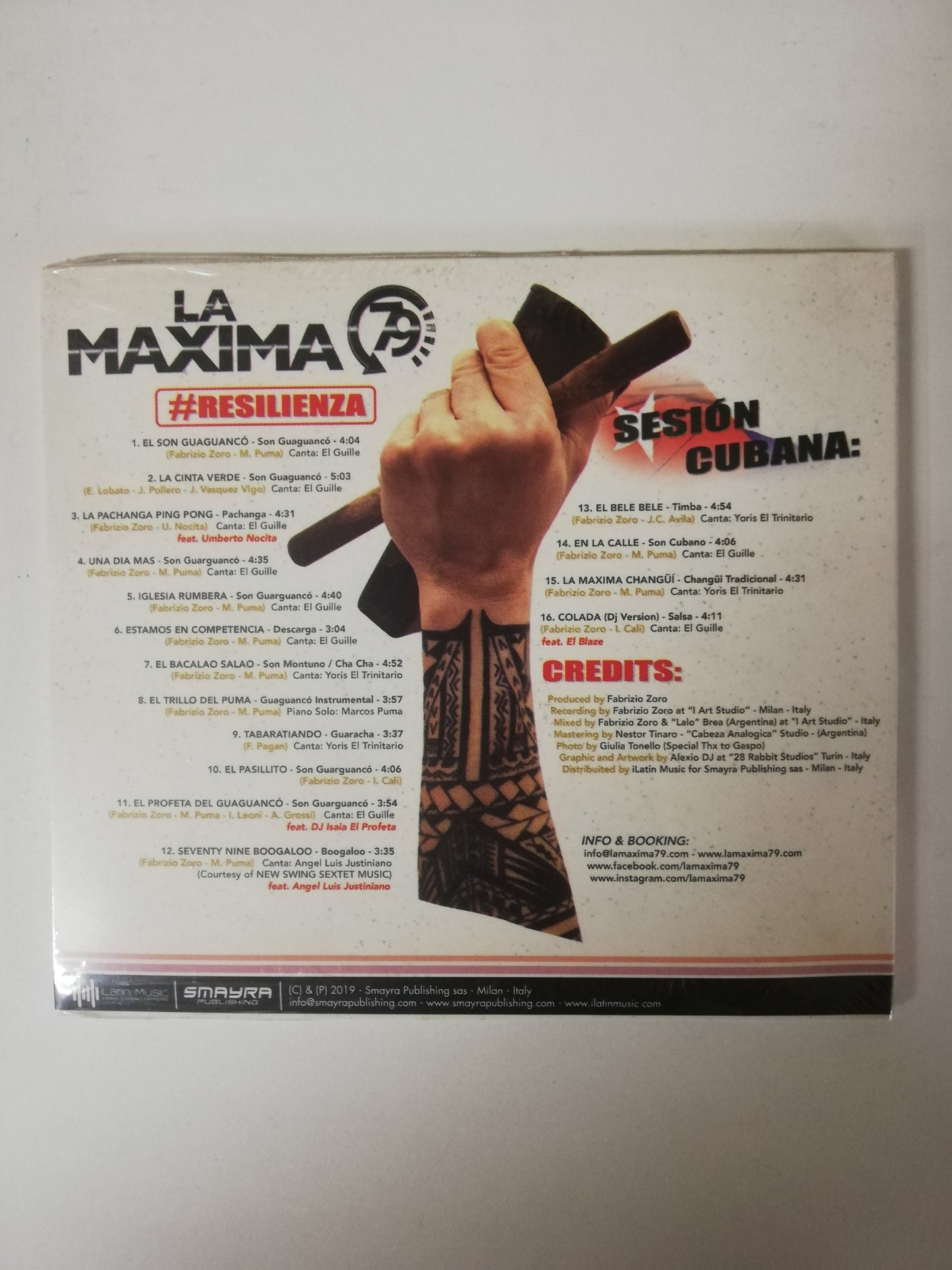 CD LA MAXIMA 79 - RESILIENZA
