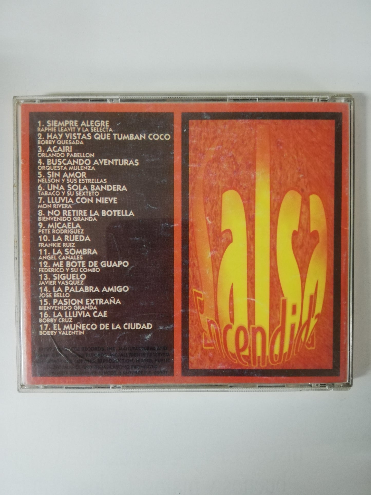 CD SALSA ENCENDIDA - VARIOS INTÉRPRETES