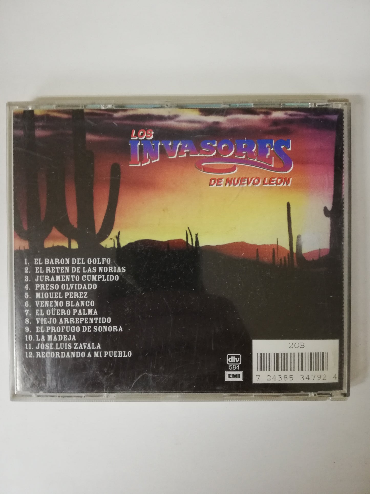 CD LOS INVASORES DE NUEVO LEON - CORRIDOS DE ALTO PODER
