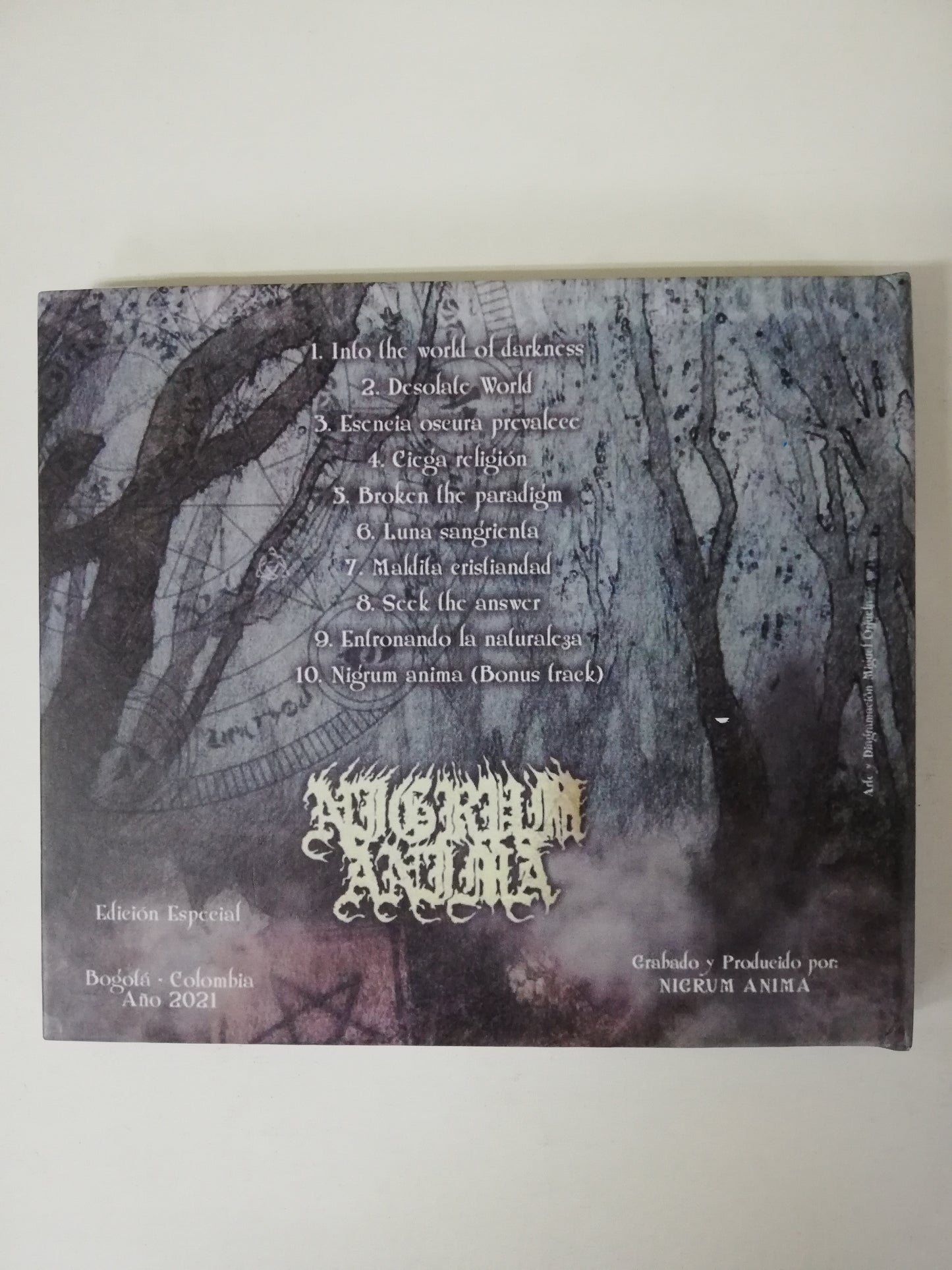 CD NIGRUM ANIMA - ESENCIA OSCURA PREVALECE