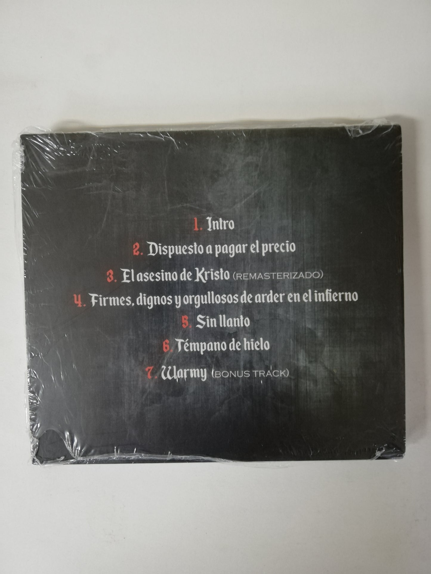 CD PROFAN RITES - FIRMES, DIGNOS Y ORGULLOSOS DE ARDER EN EL INFIERNO