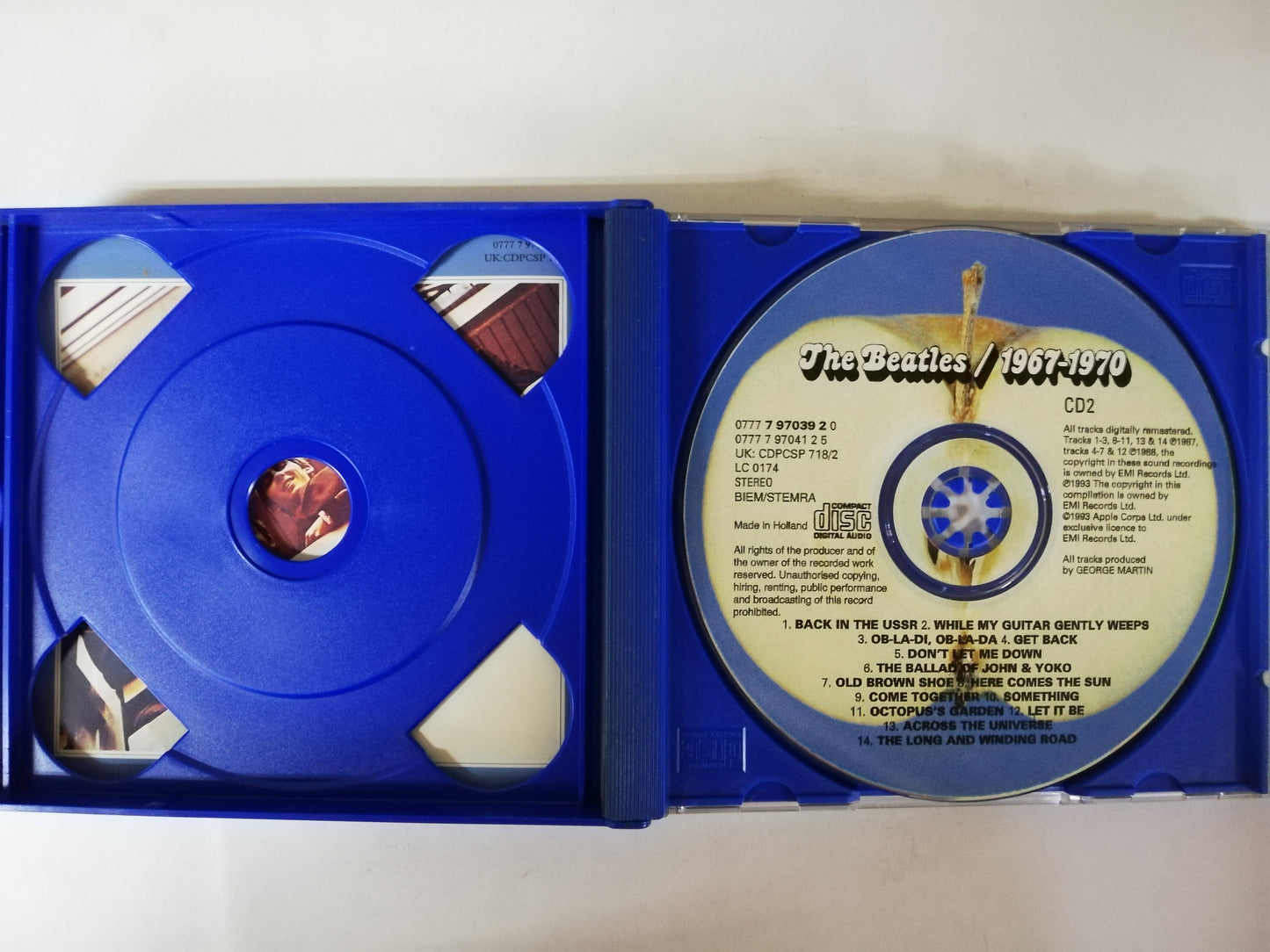 CD THE BEATLES - 1967-1970 - CD X 2