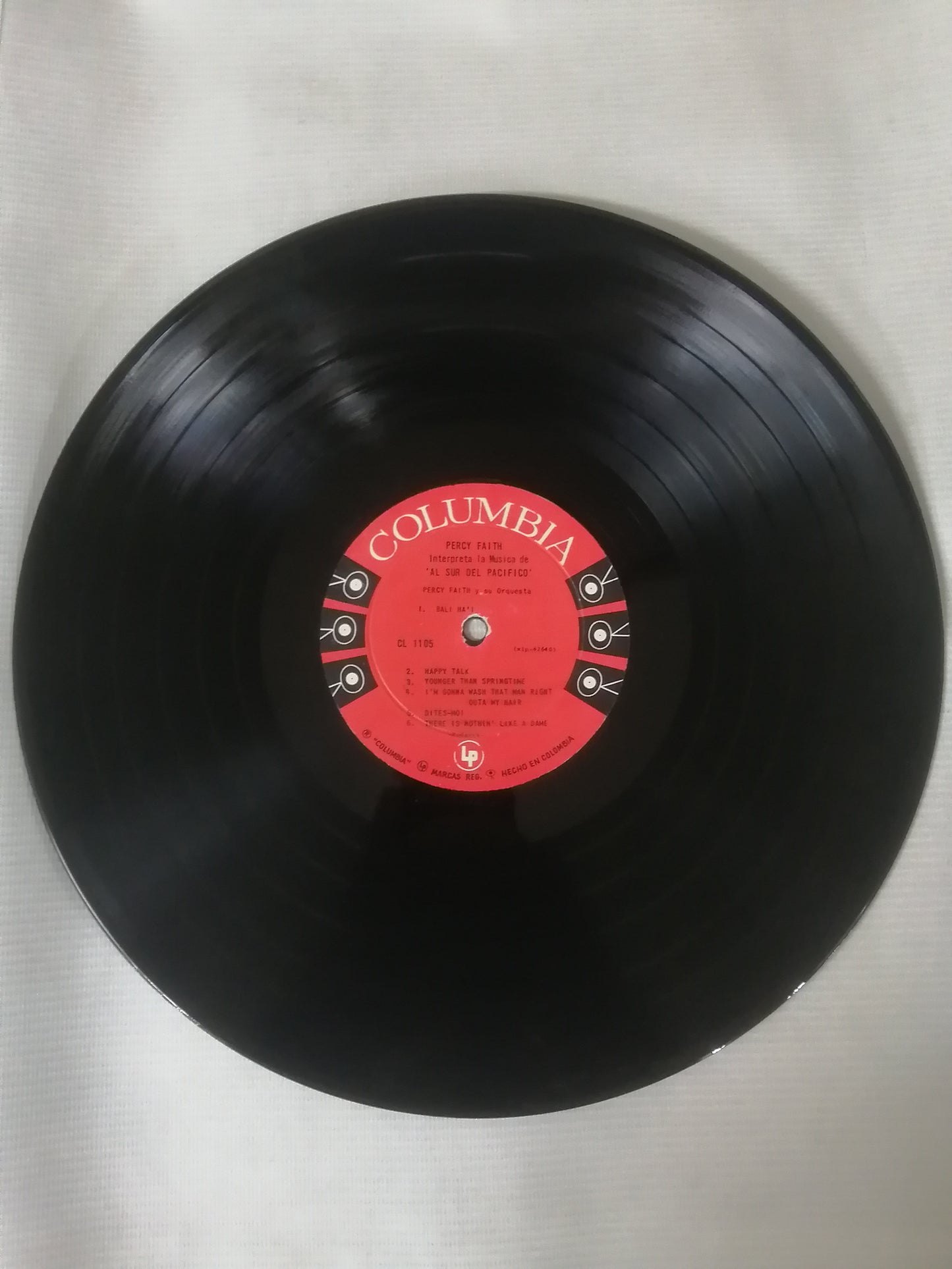 LP PERCY FAITH - SOUTH PACIFIC