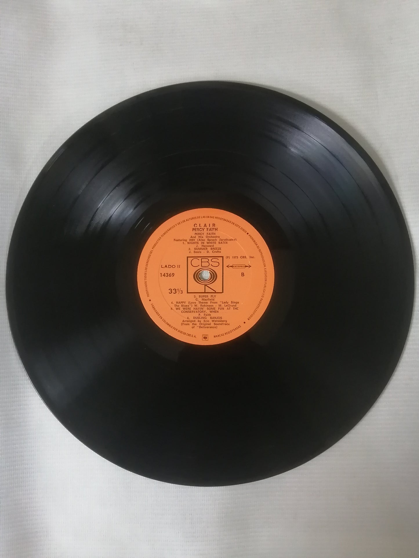 LP PERCY FAITH - CLAIR