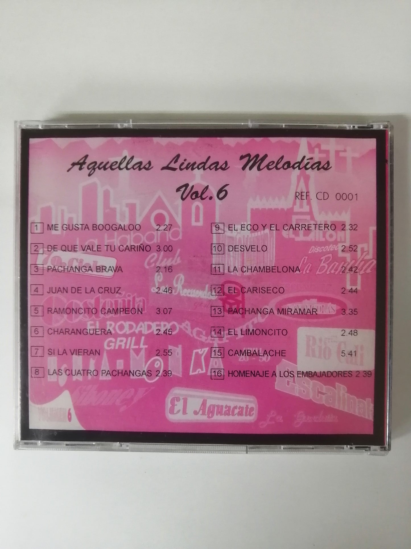 CD AQUELLAS LINDAS MELODIAS - AQUELLAS LINDAS MELODIAS VOL. 6