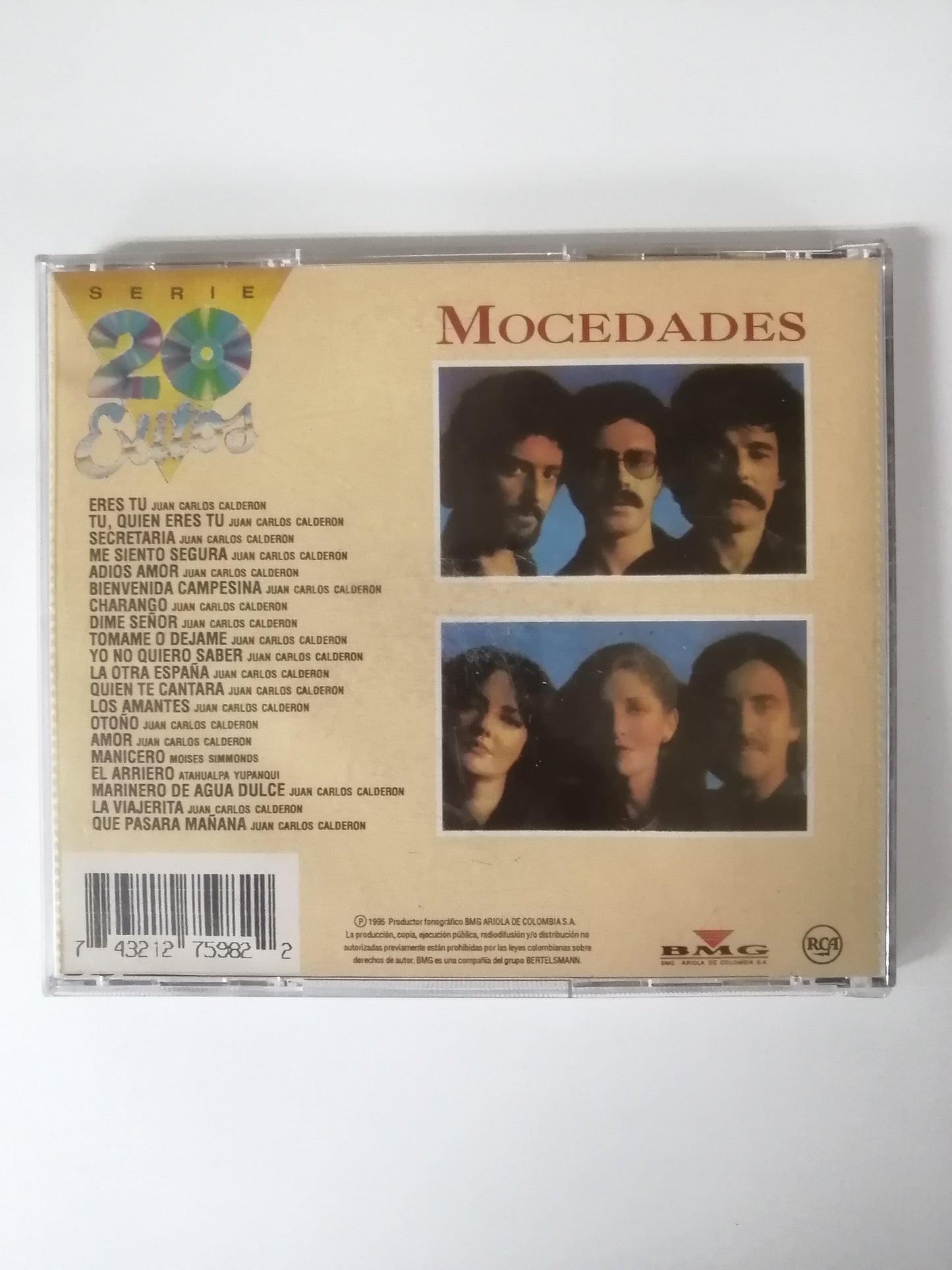 CD MOCEDADES - SERIE 20 EXITOS