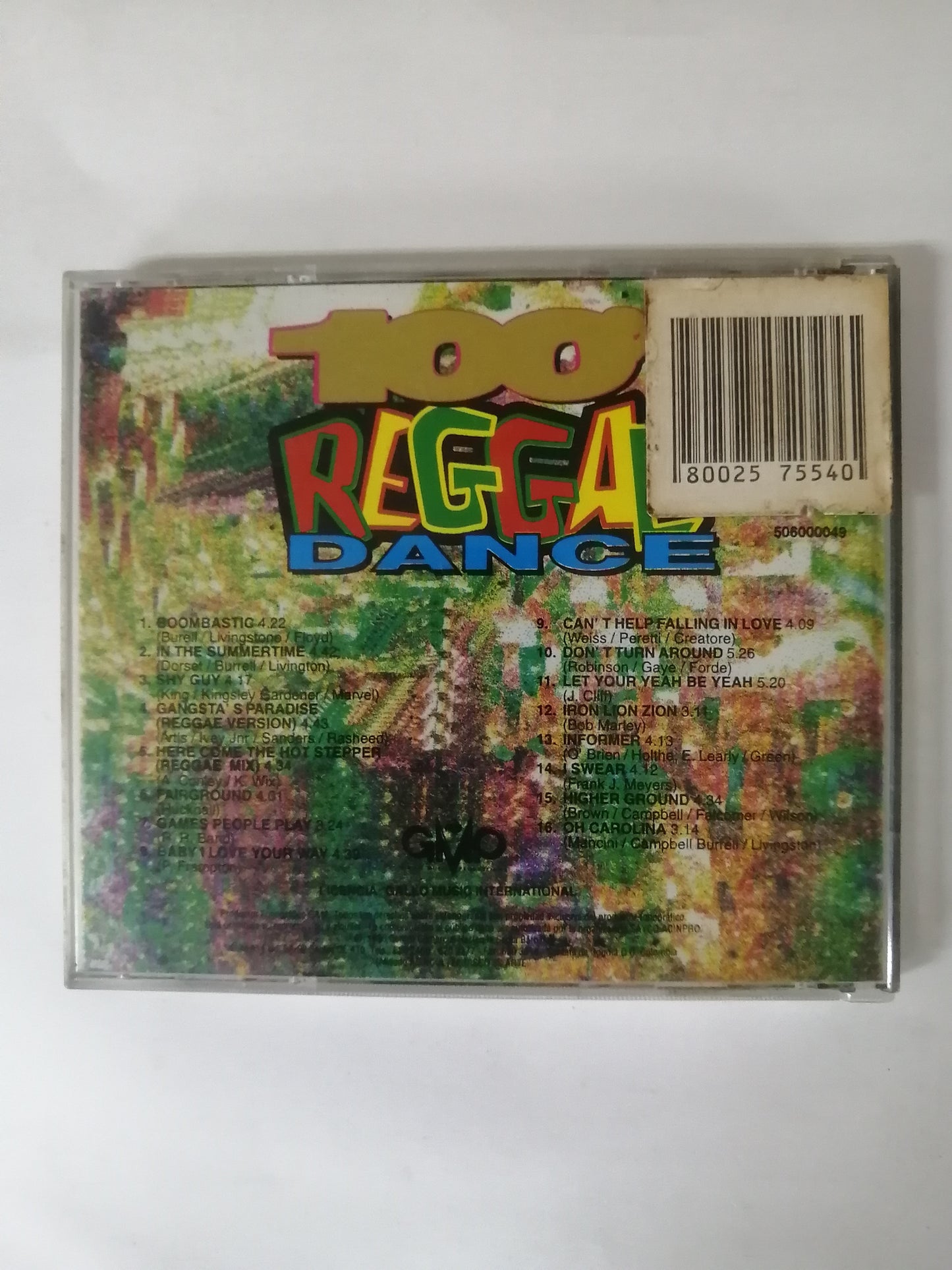CD 100% REGGAE DANCE - 16 HITS