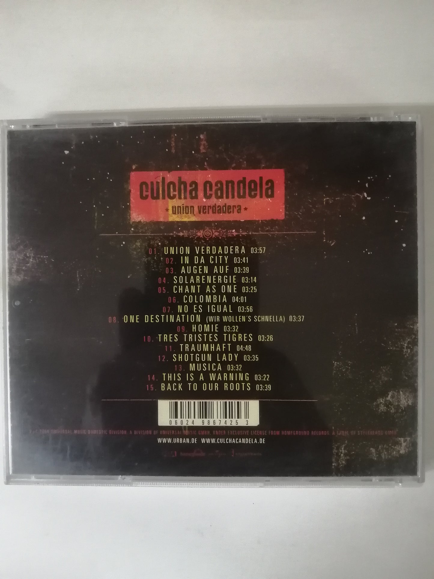 CD CHUCHA CANDELA - UNION VERDADERA
