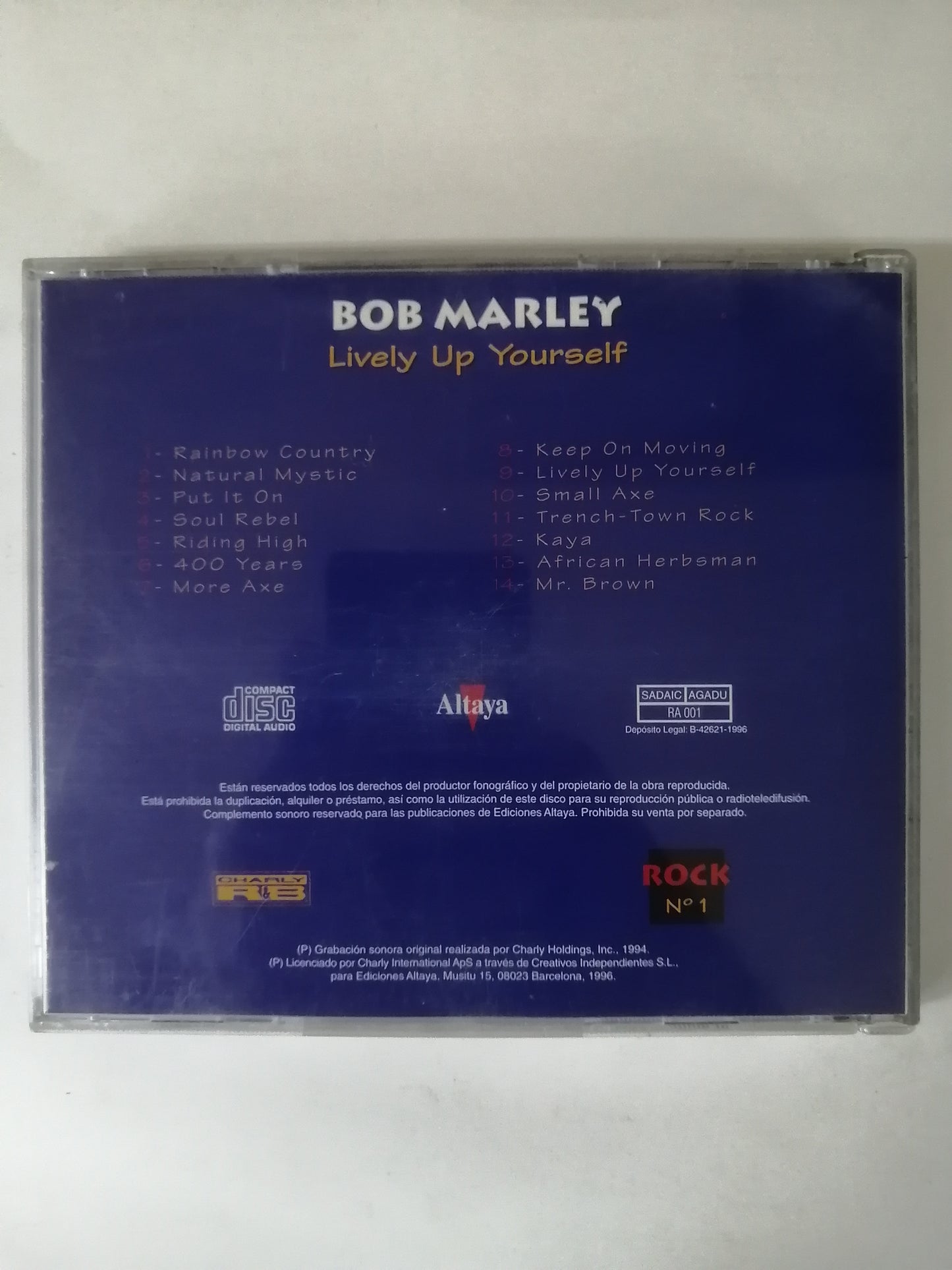 CD BOB MARLEY - LIVELY UP YOURSELF