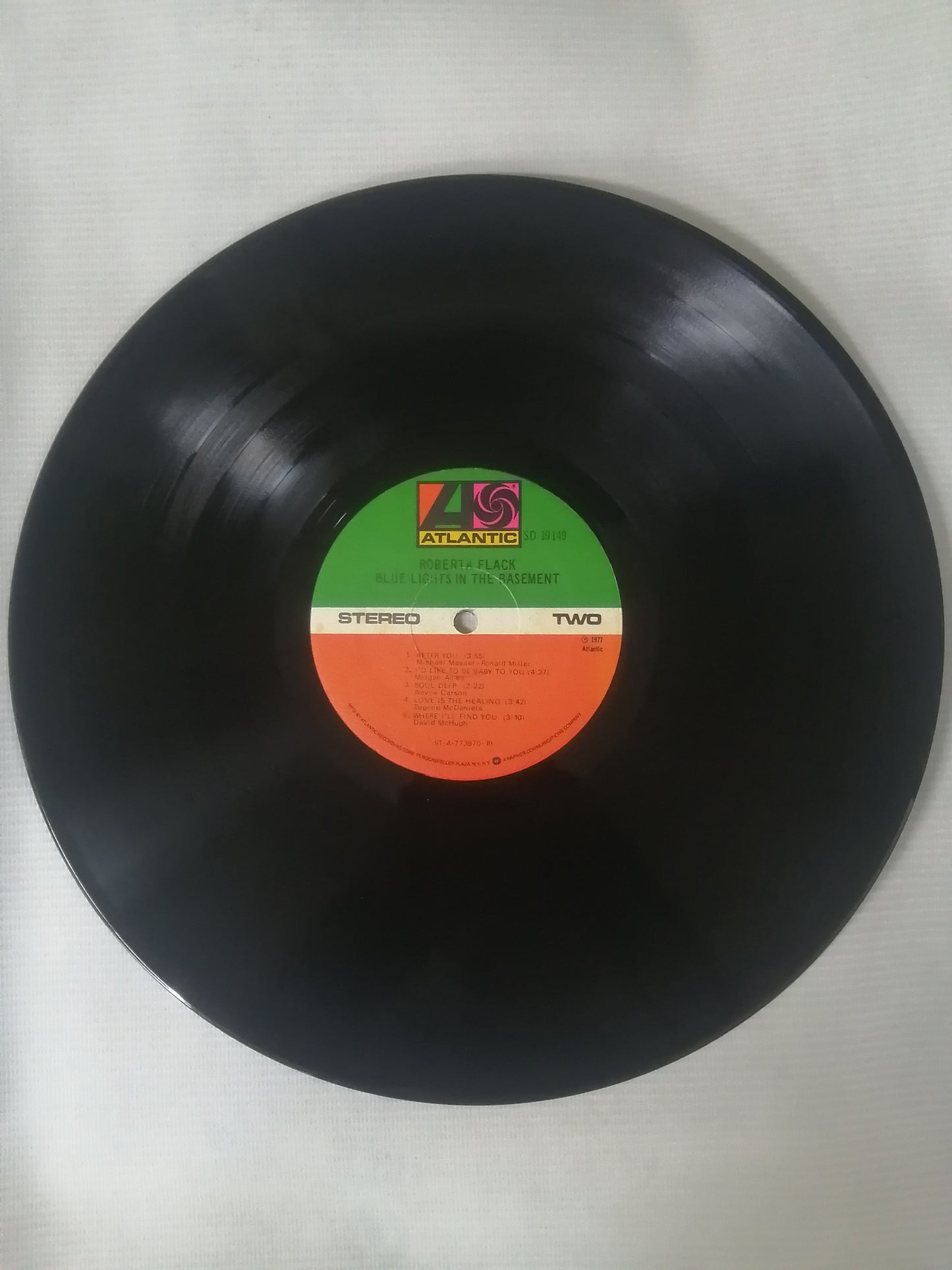 LP ROBERTA FLACK - BLUE LIGHTS IN THE BASEMENT