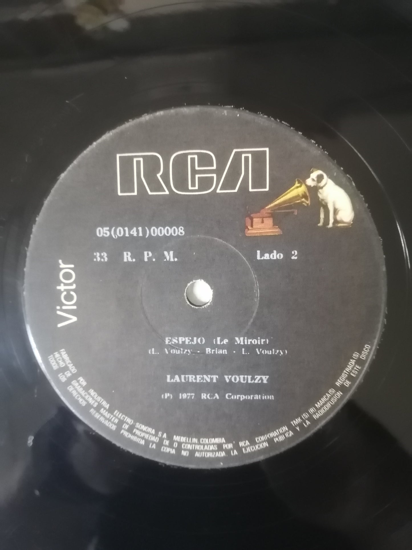LP LAURENT VOULZY - ROCKOLLECTION / THE MIRROR