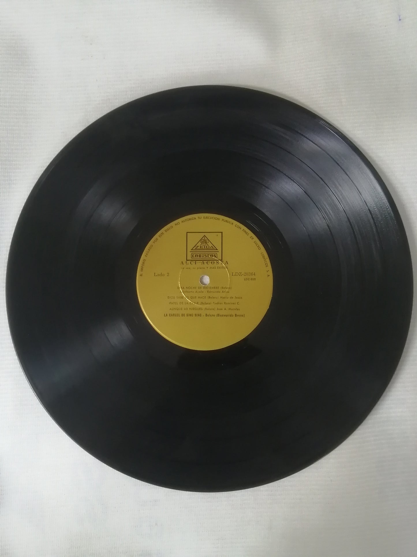 LP ALCI ACOSTA - ALCI ACOSTA SU VOZ Y SU PIANO Y MAS EXITOS