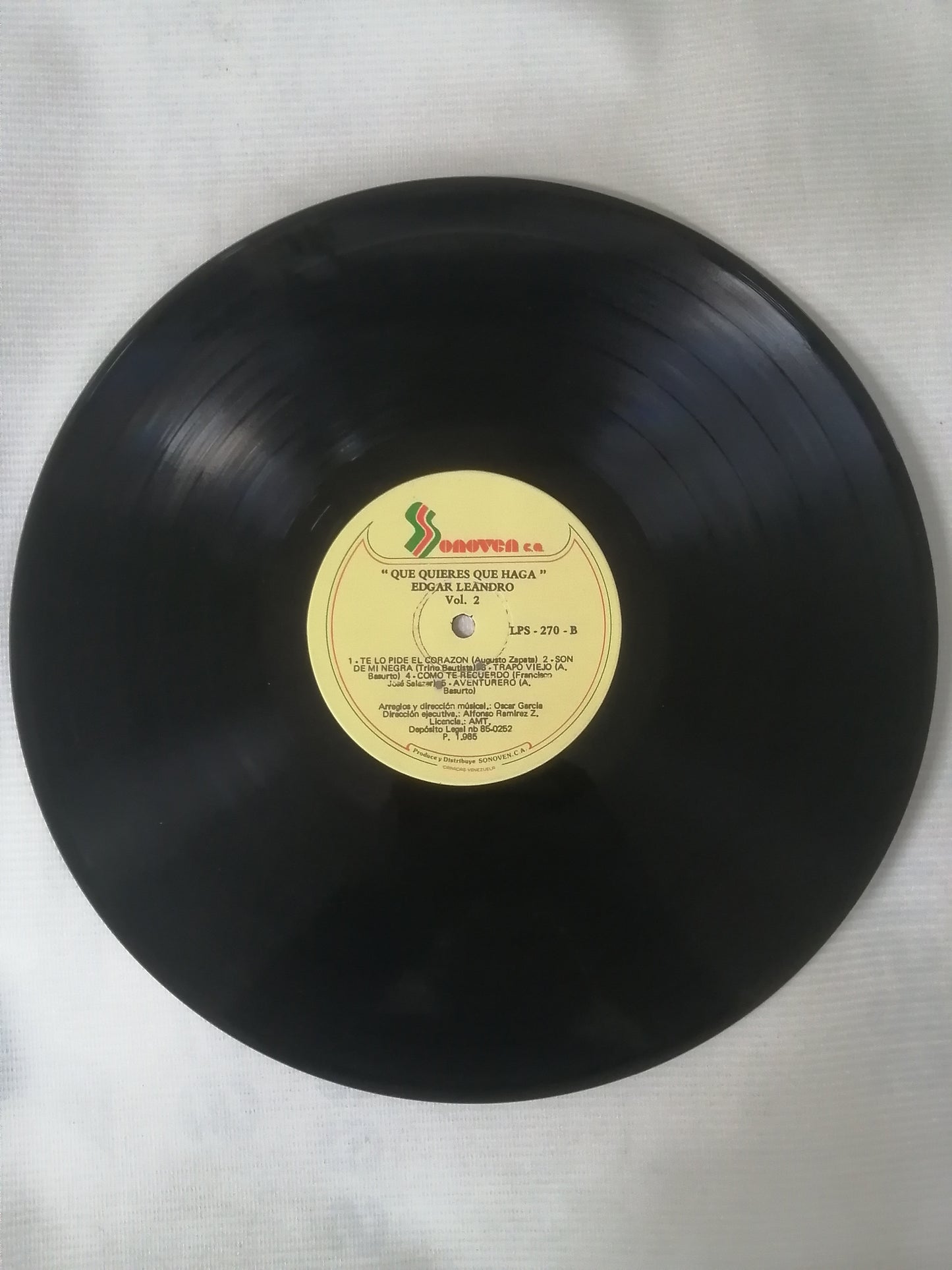 LP EDGAR LEANDRO - QUE QUIERES QUE HAGA?