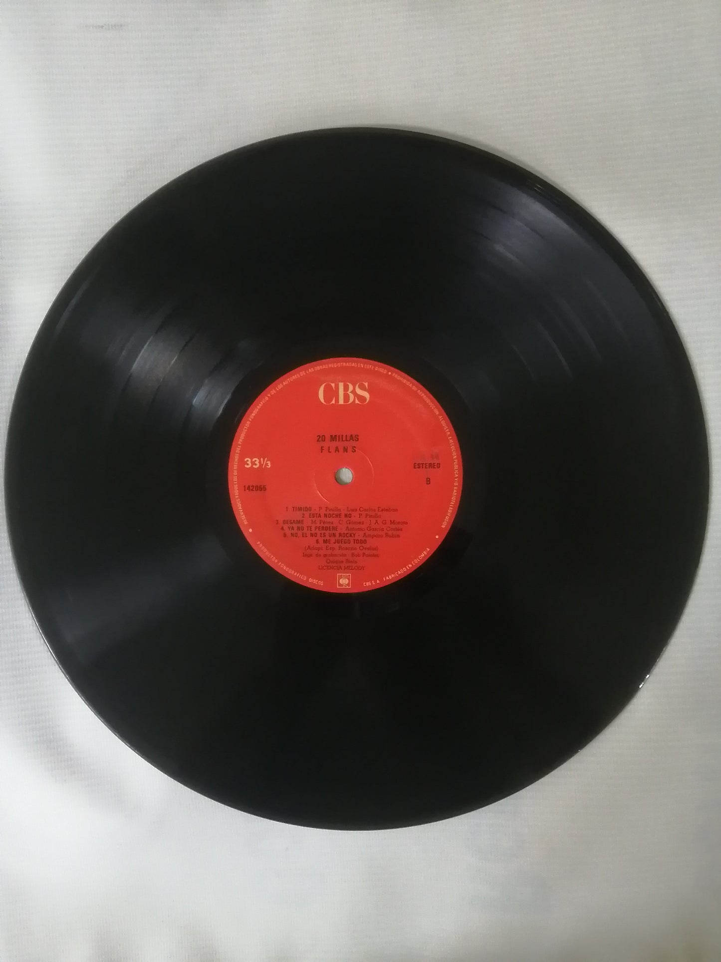 LP FLANS - 20 MILLAS