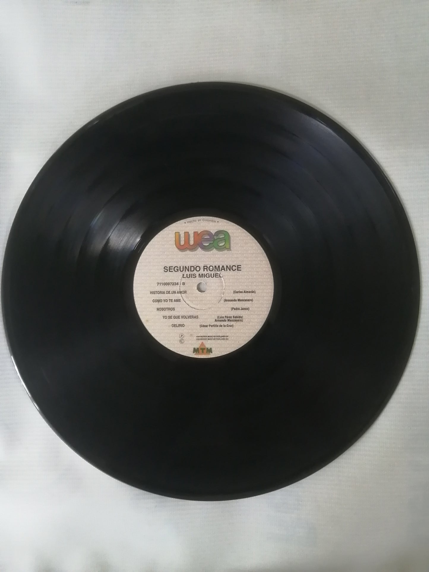 LP LUIS MIGUEL - SEGUNDO ROMANCE