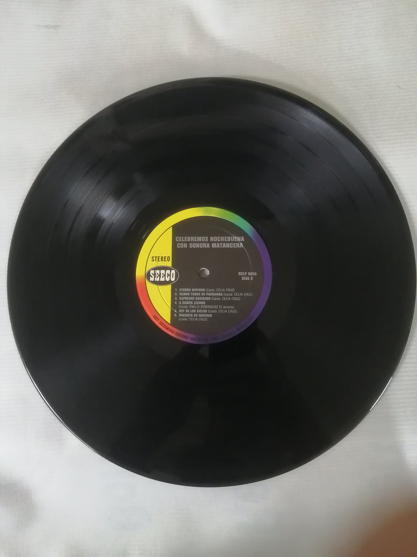 LP SONORA MATANCERA - CELEBREMOS NOCHE BUENA CON SONORA MATANCERA