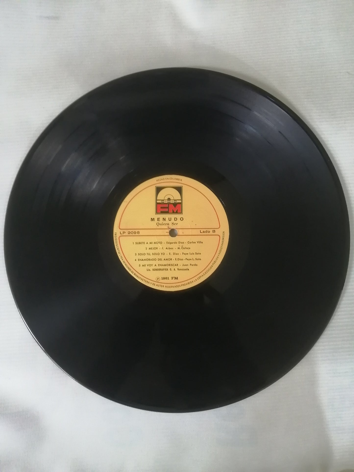 LP MENUDO - QUIERO SER