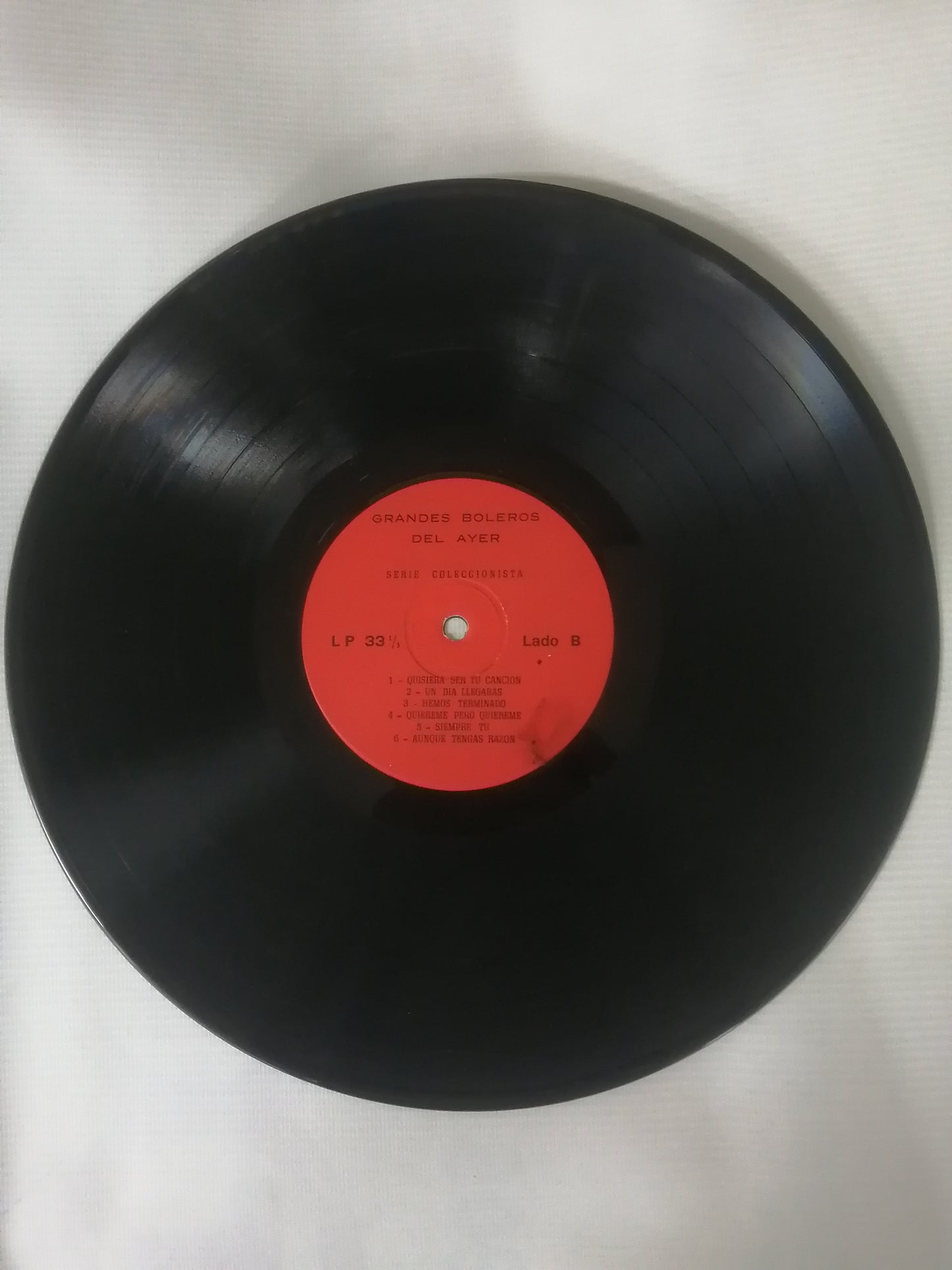LP GRANDES BOLEROS DEL AYER - VARIOS INTÉRPRETES