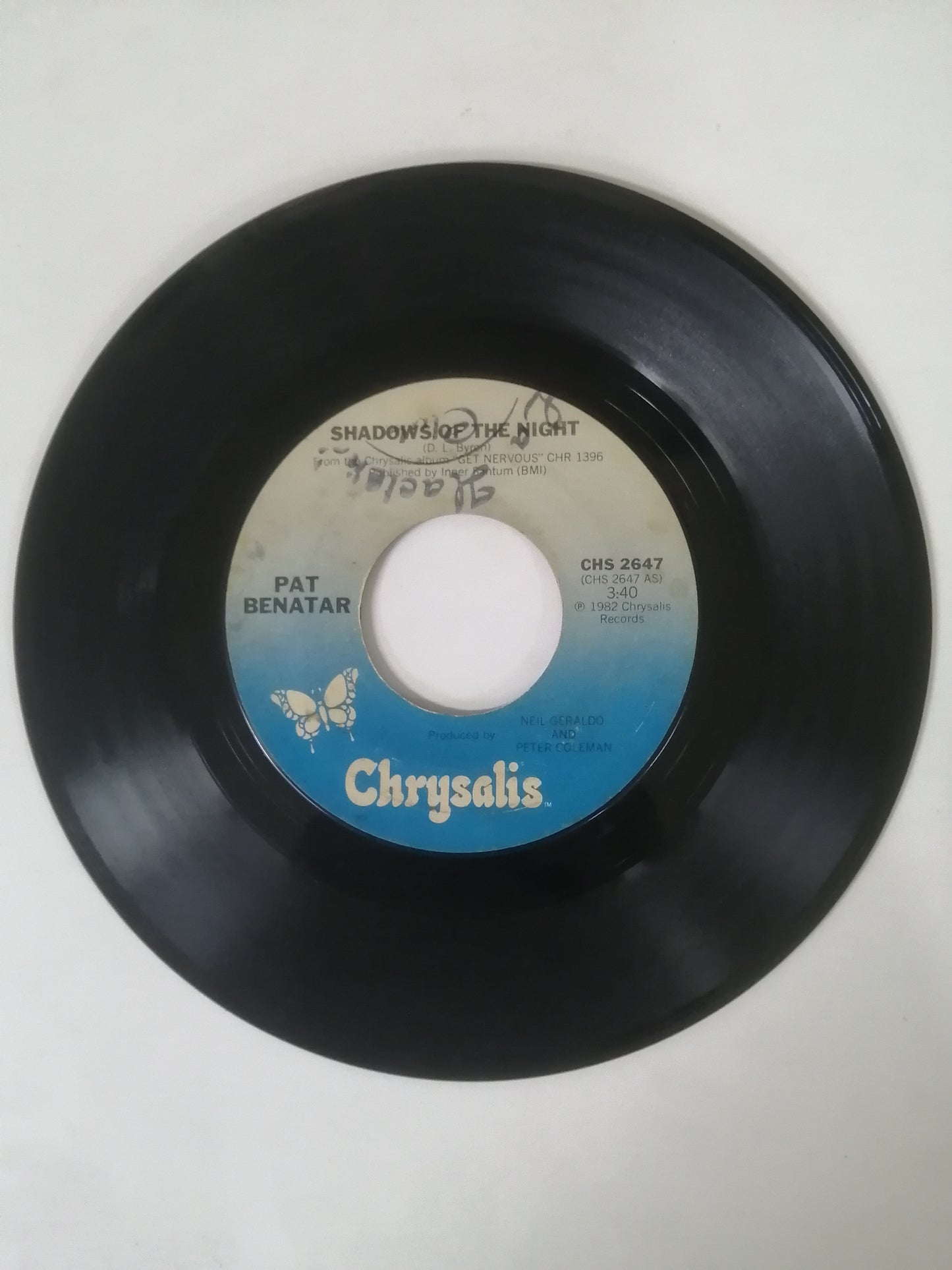 VINILO PAT BENATAR - THE VICTIM / SHADOWS OF THE NIGHT