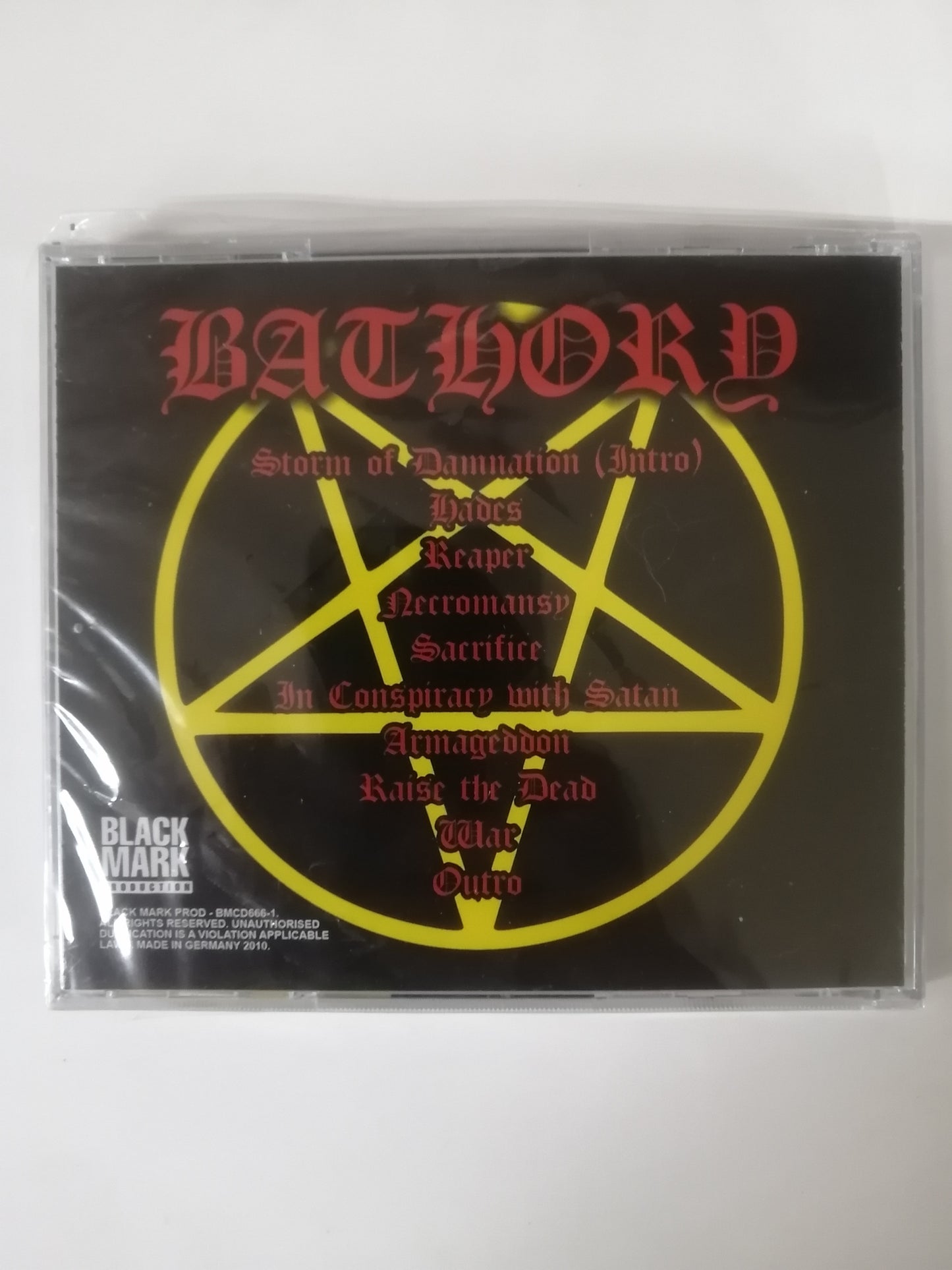 CD BATHORY - BATHORY