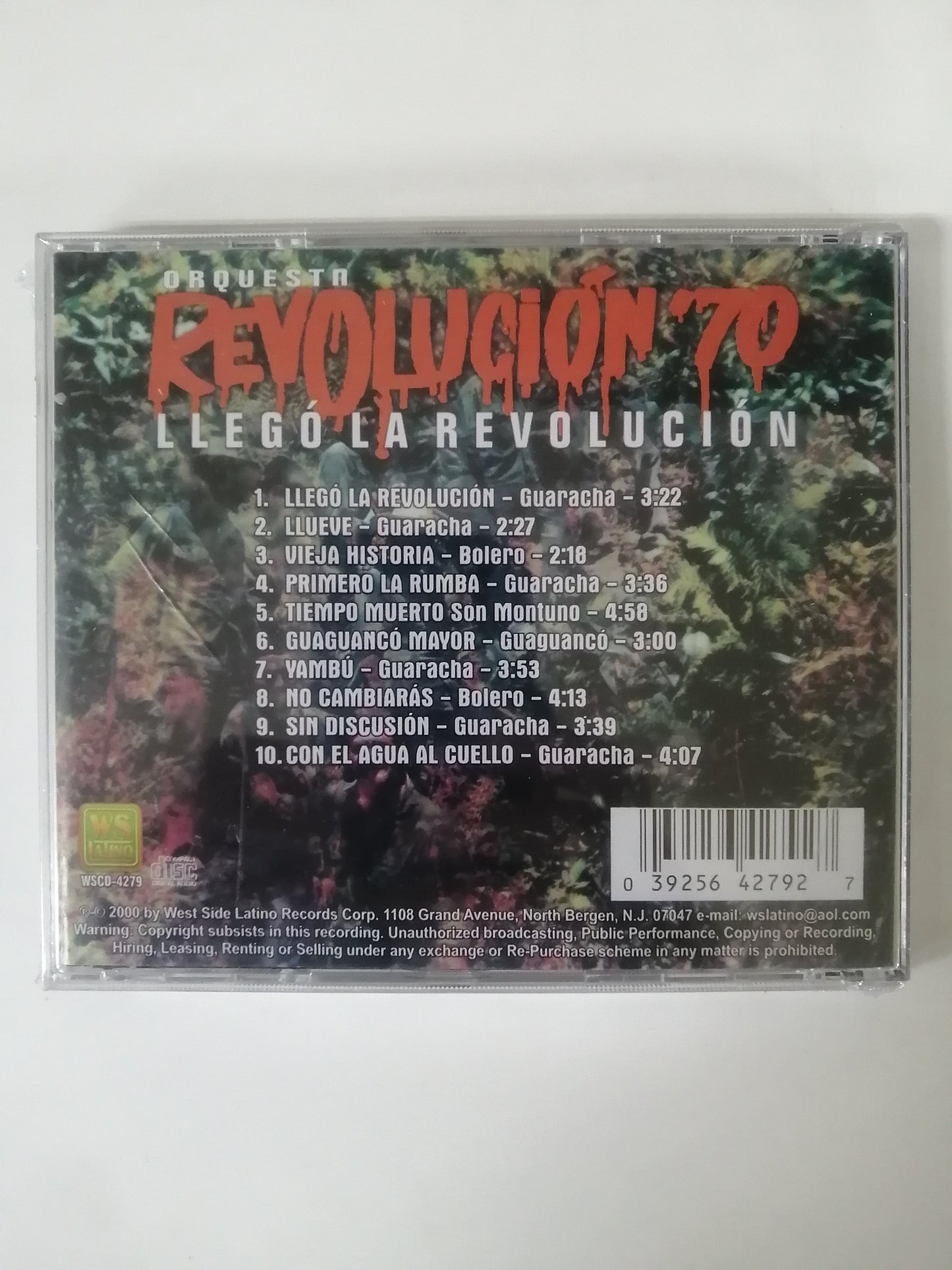CD ORQUESTA REVOLUCIÓN - LLEGÓ LA REVOLUCIÓN