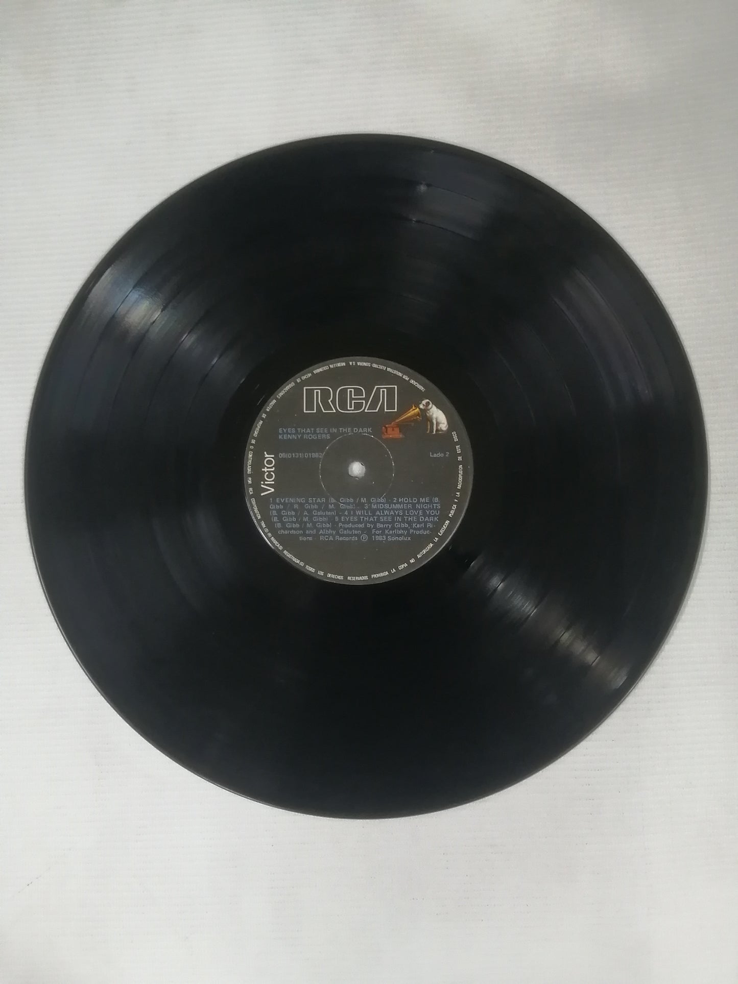 LP KENNY ROGERS - EYES THAT SEE IN THE DARL