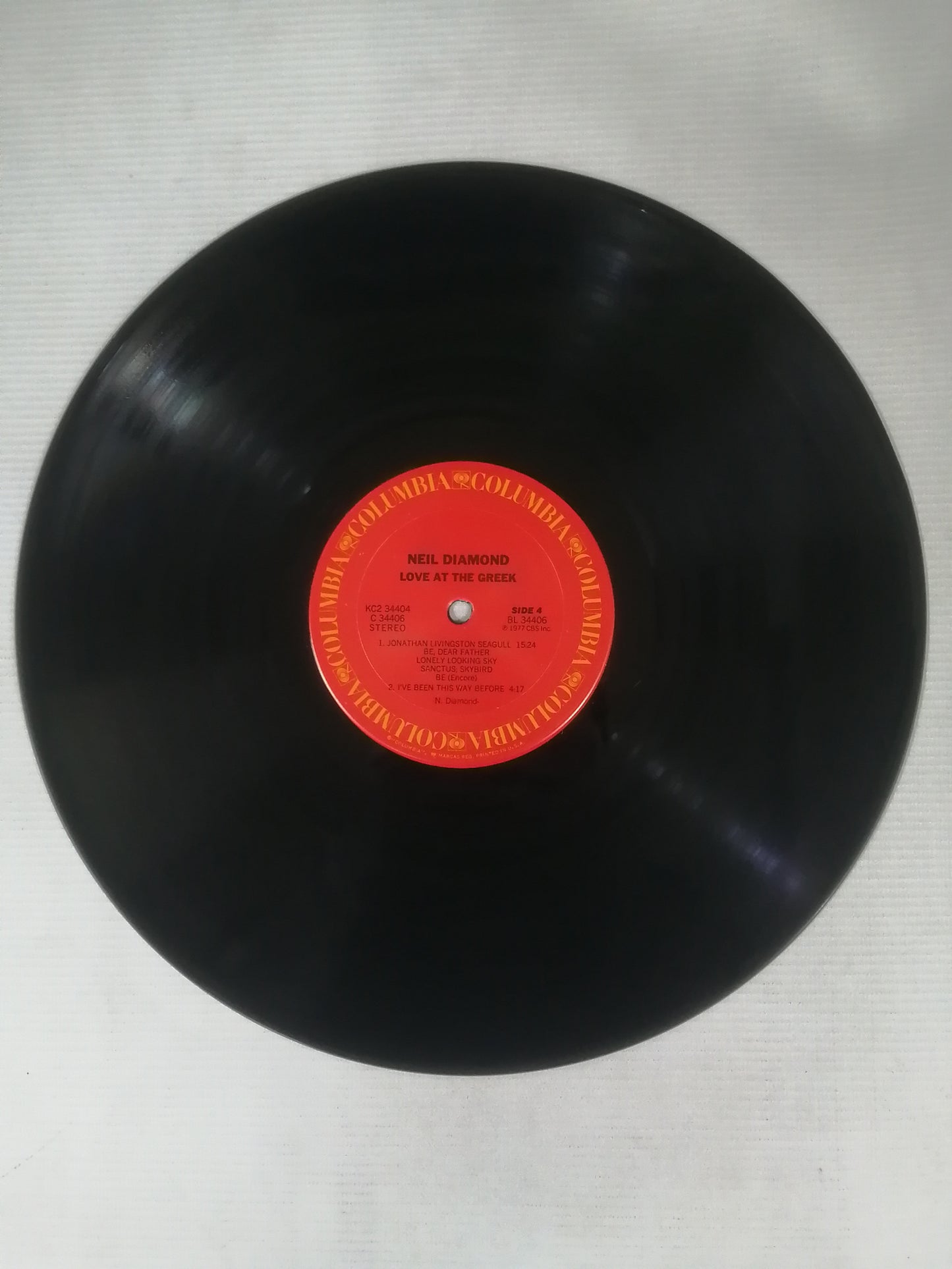 LP NEIL DIAMOND - LOVE AT THE GREEK - VINYL X 2