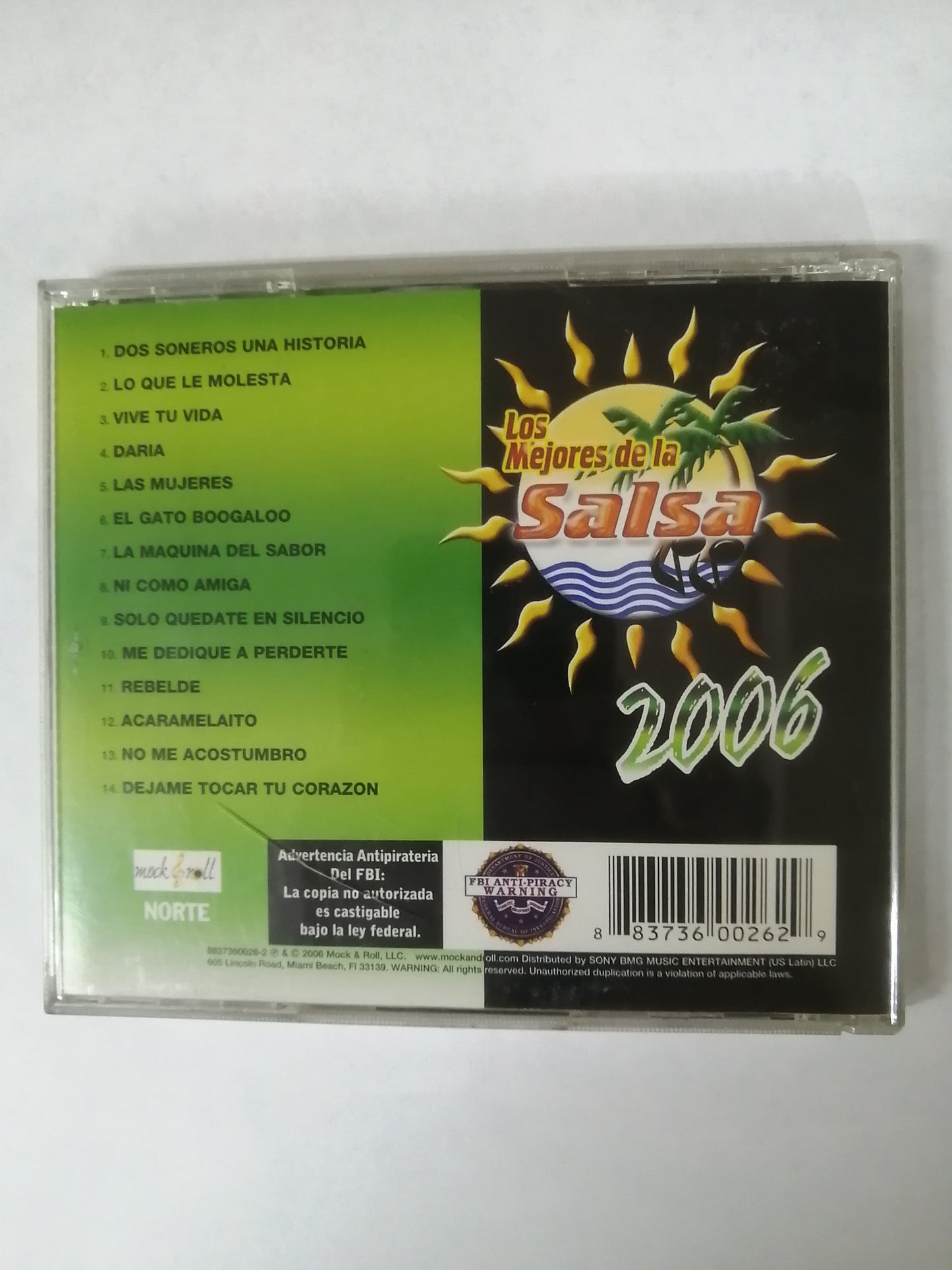 CD LOS MEJORES DE LA SALSA - LOS MEJORES DE LA SALSA 2006