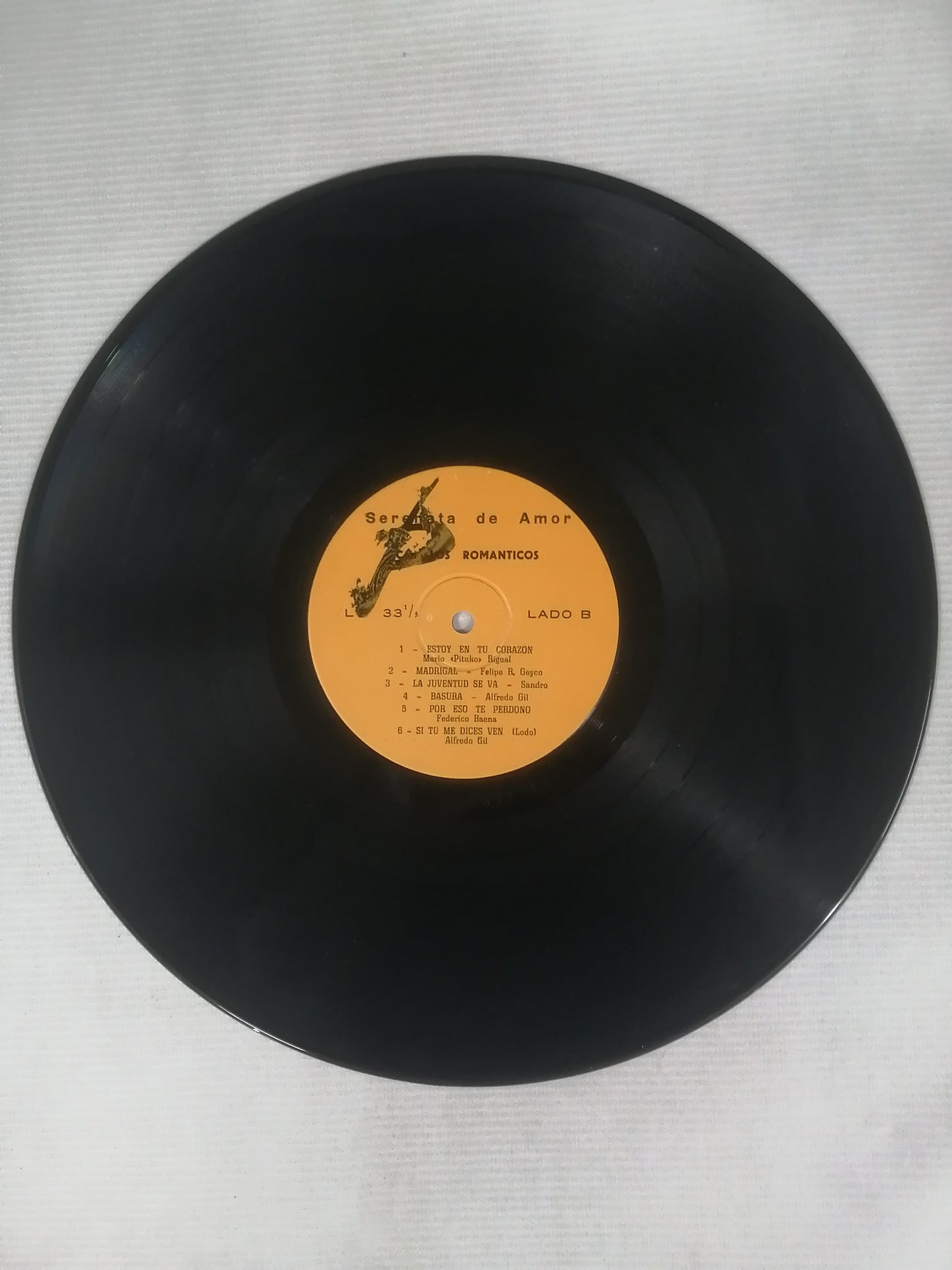 LP TRIO LOS ROMÁNTICOS - SERENATA DE AMOR CON LOS ROMÁNTICOS