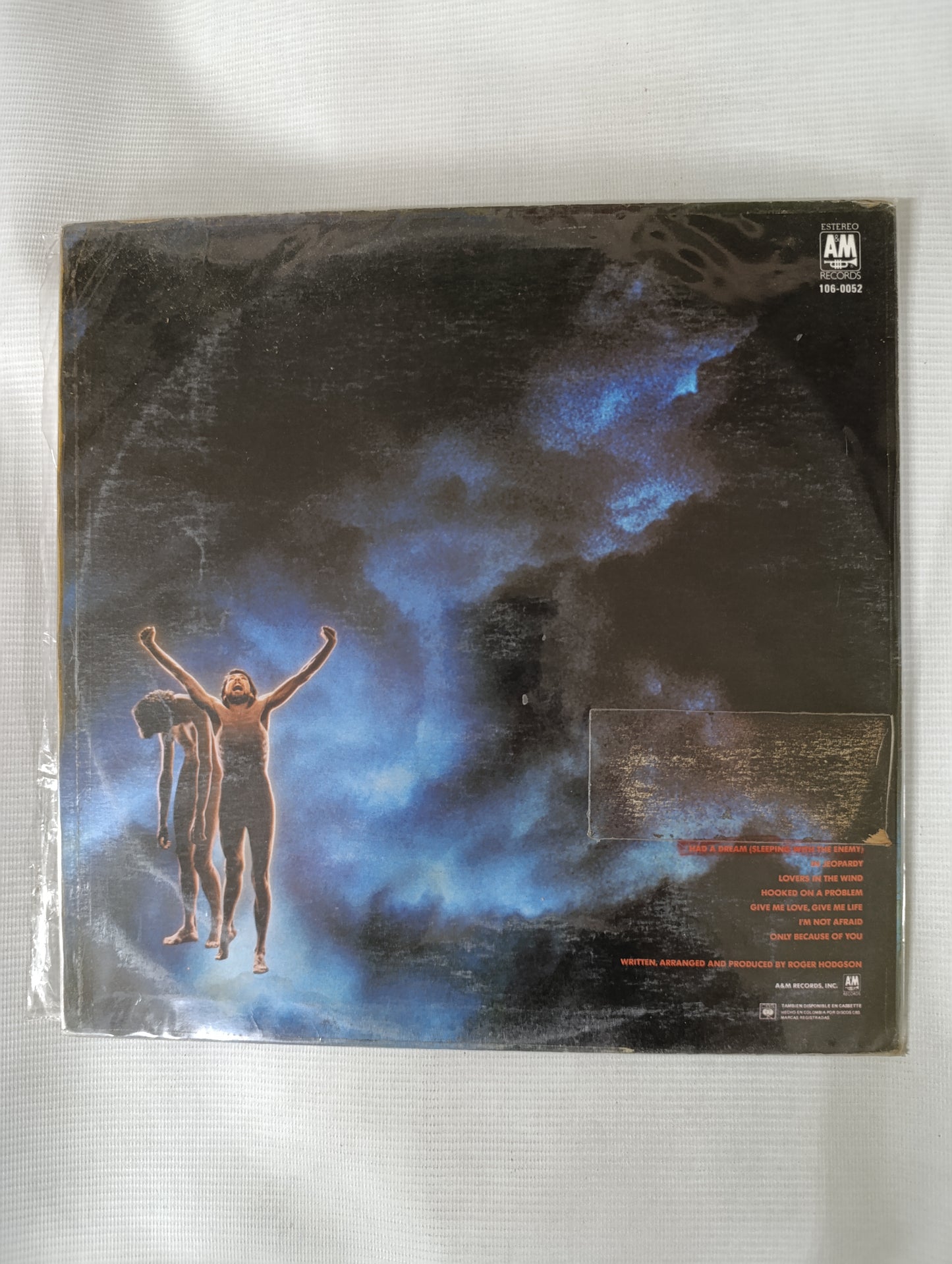 LP ROGER HODGSON - IN THE EYE OF THE STORM