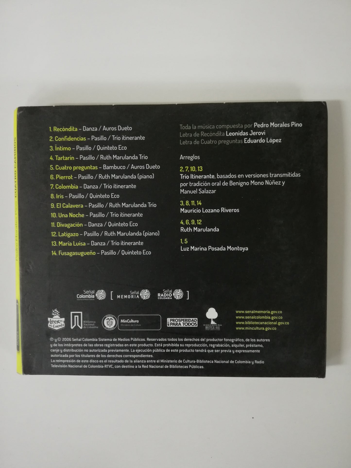CD PEDRO MORALES PINO - CUATRO CAMINOS