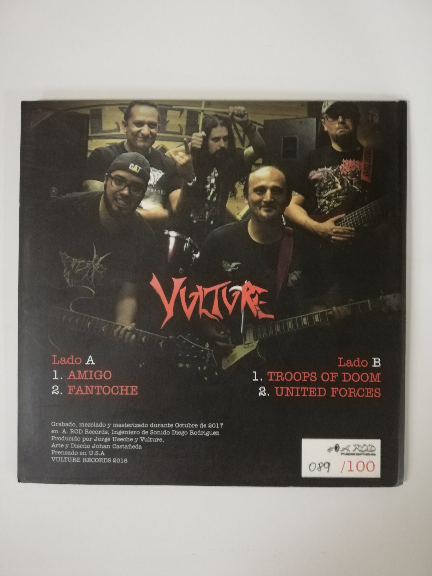 VINILO VULTURE - FANTOSHIT FORCES