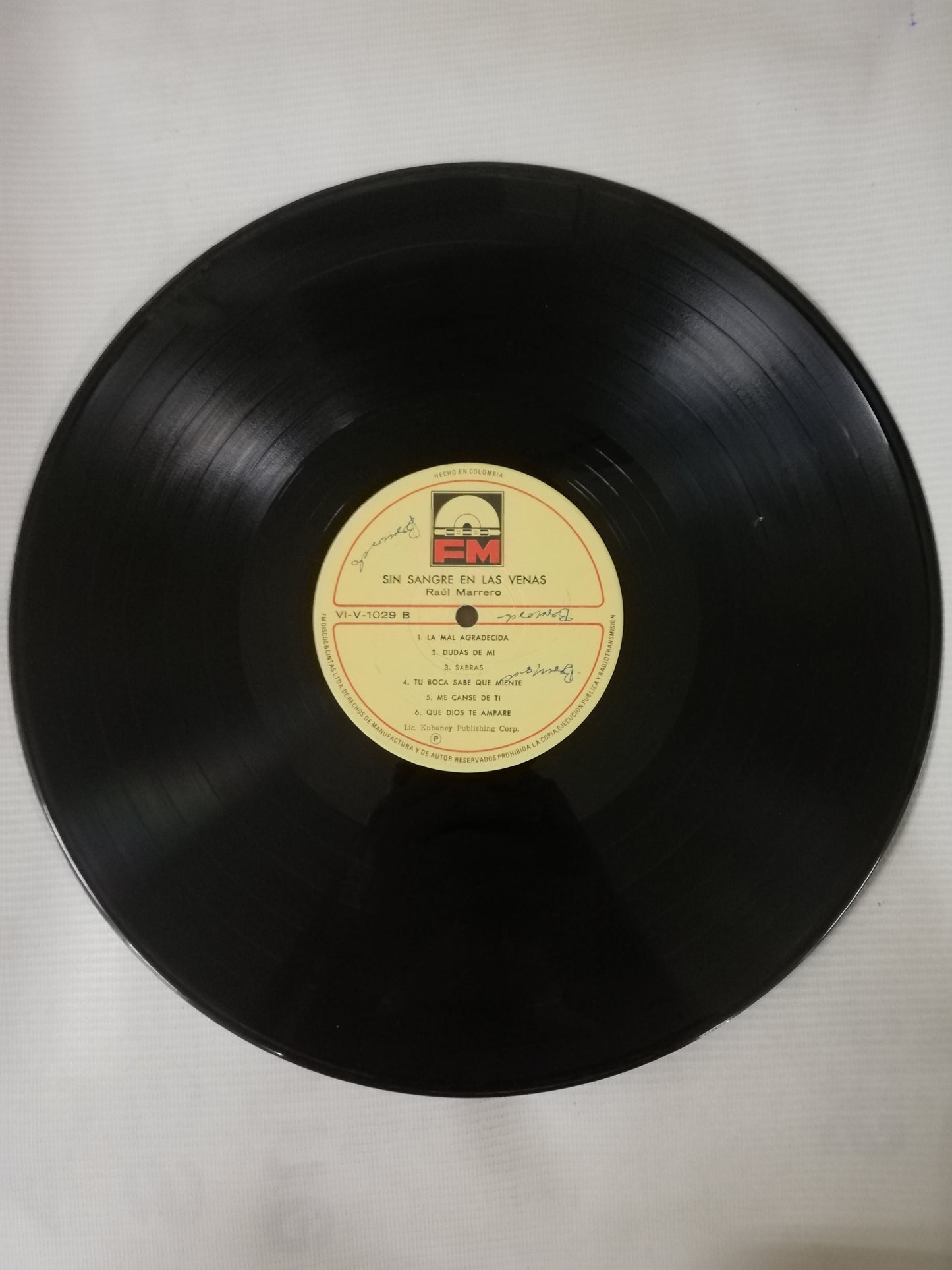 LP RAUL MARRERO - SIN SANGRE EN LAS VENAS