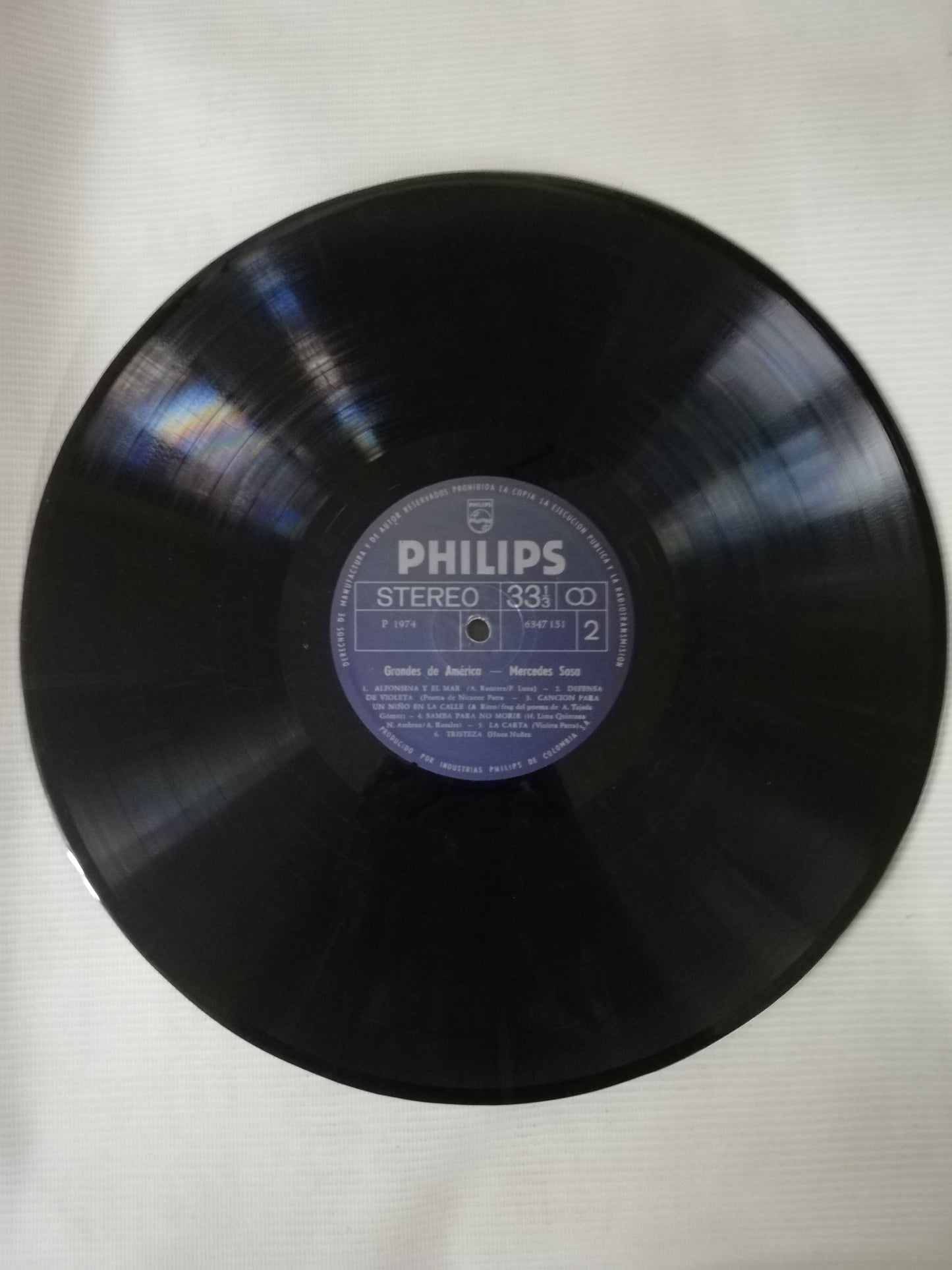 LP MERCEDES SOSA - GRANDES DE AMÉRICA