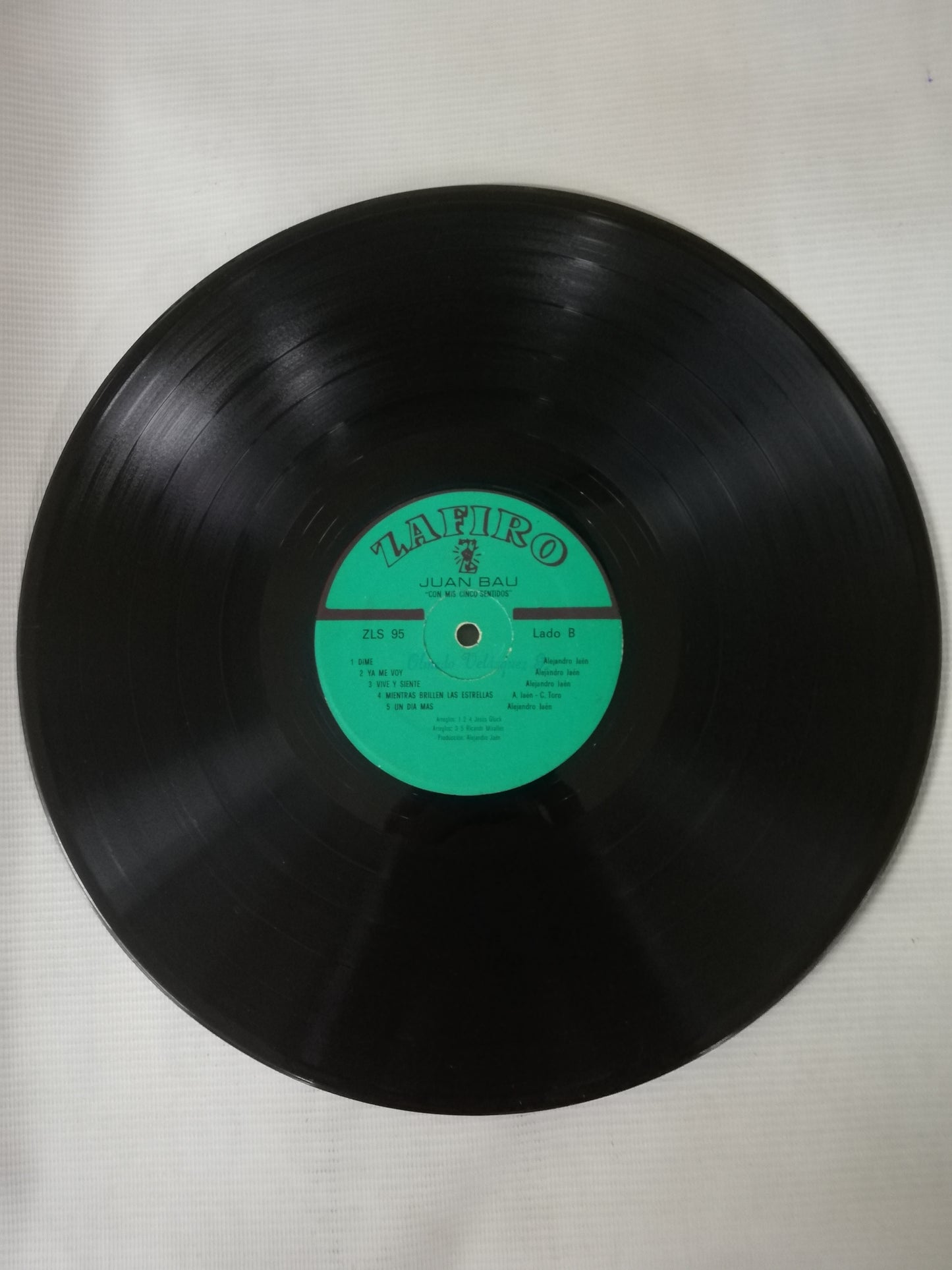LP JUAN BAU - CON MIS CINCO SENTIDOS