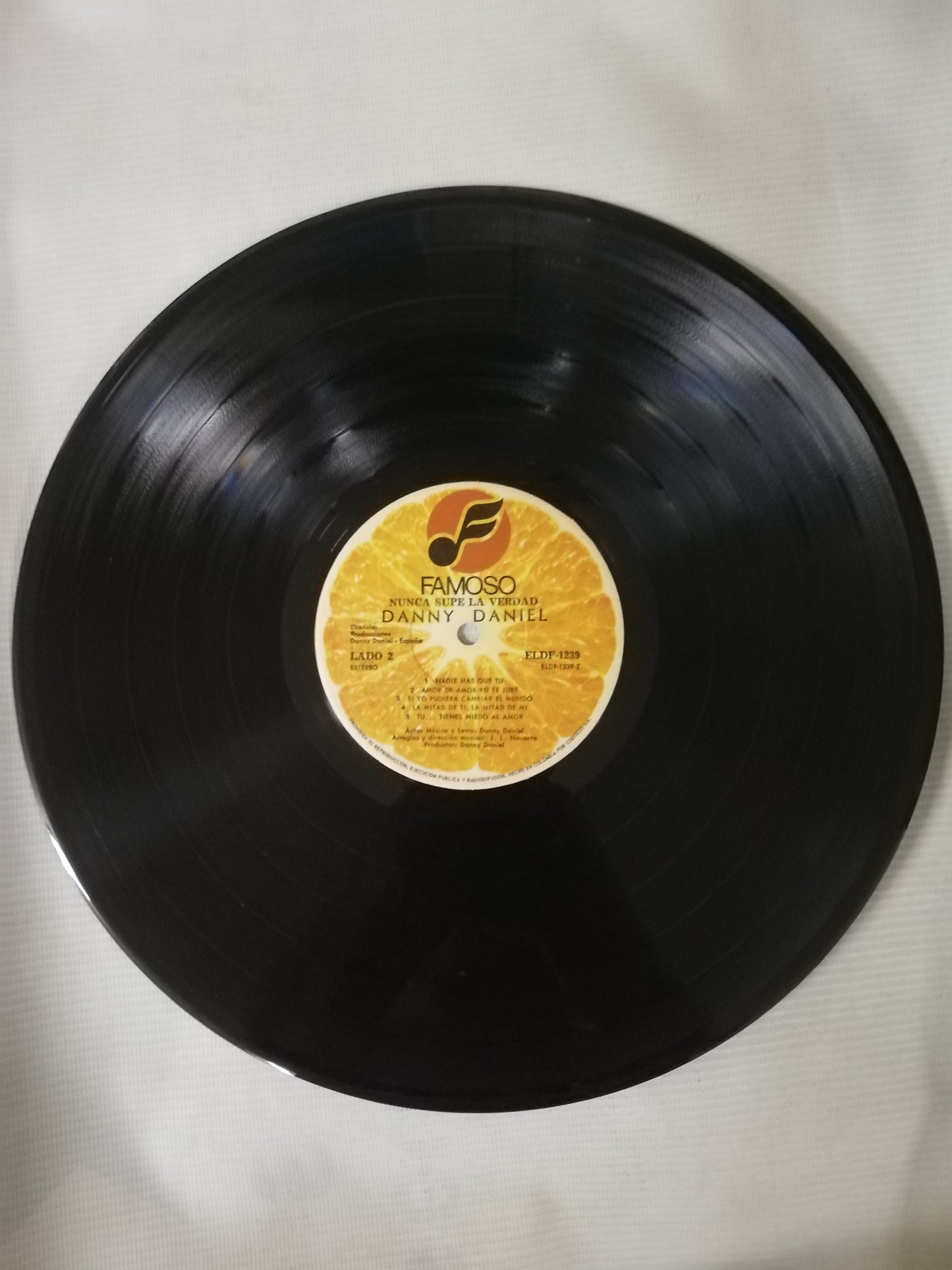 LP DANNY DANIEL - NUNCA SUPE LA VERDAD