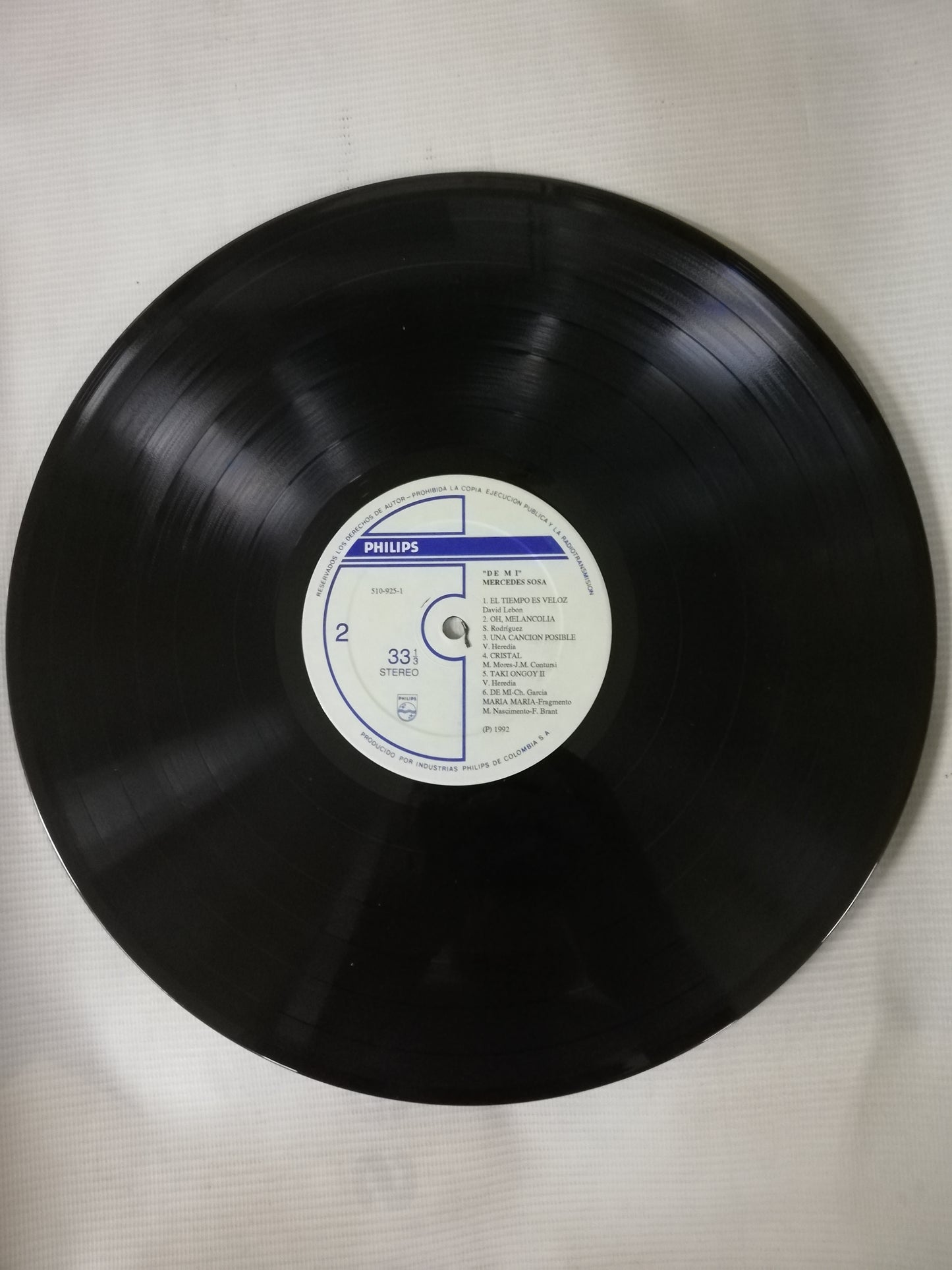 LP MERCEDES SOSA - DE MI