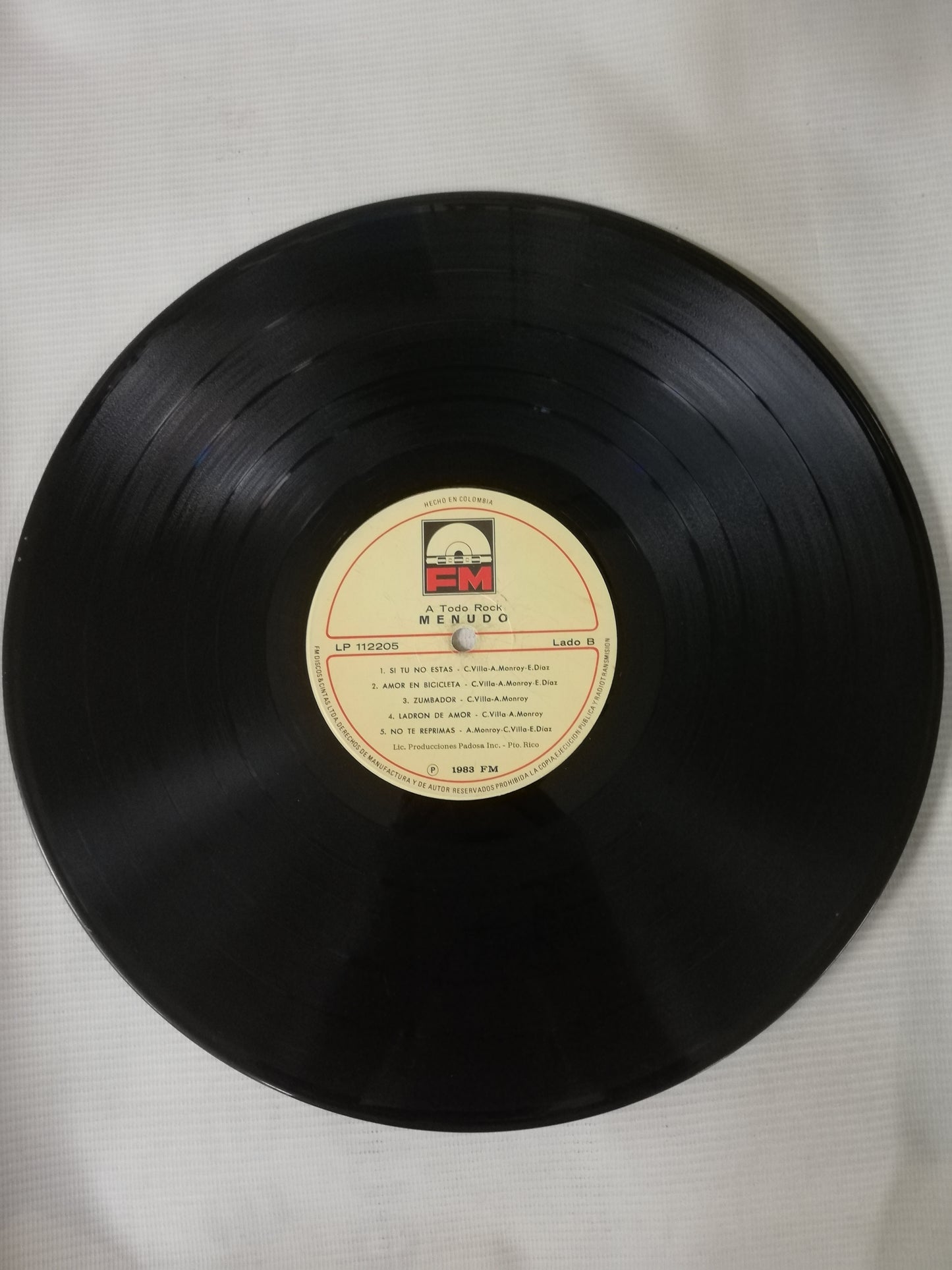 LP MENUDO - A TODO ROCK