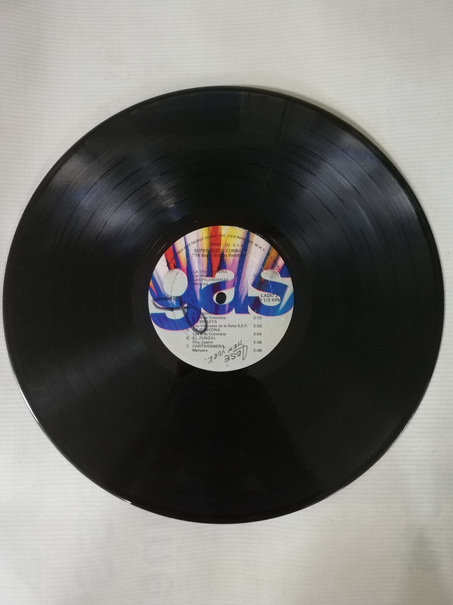 LP SUPER DISCO CUMBIAS - 14 SUPER EXITOS BAILABLES