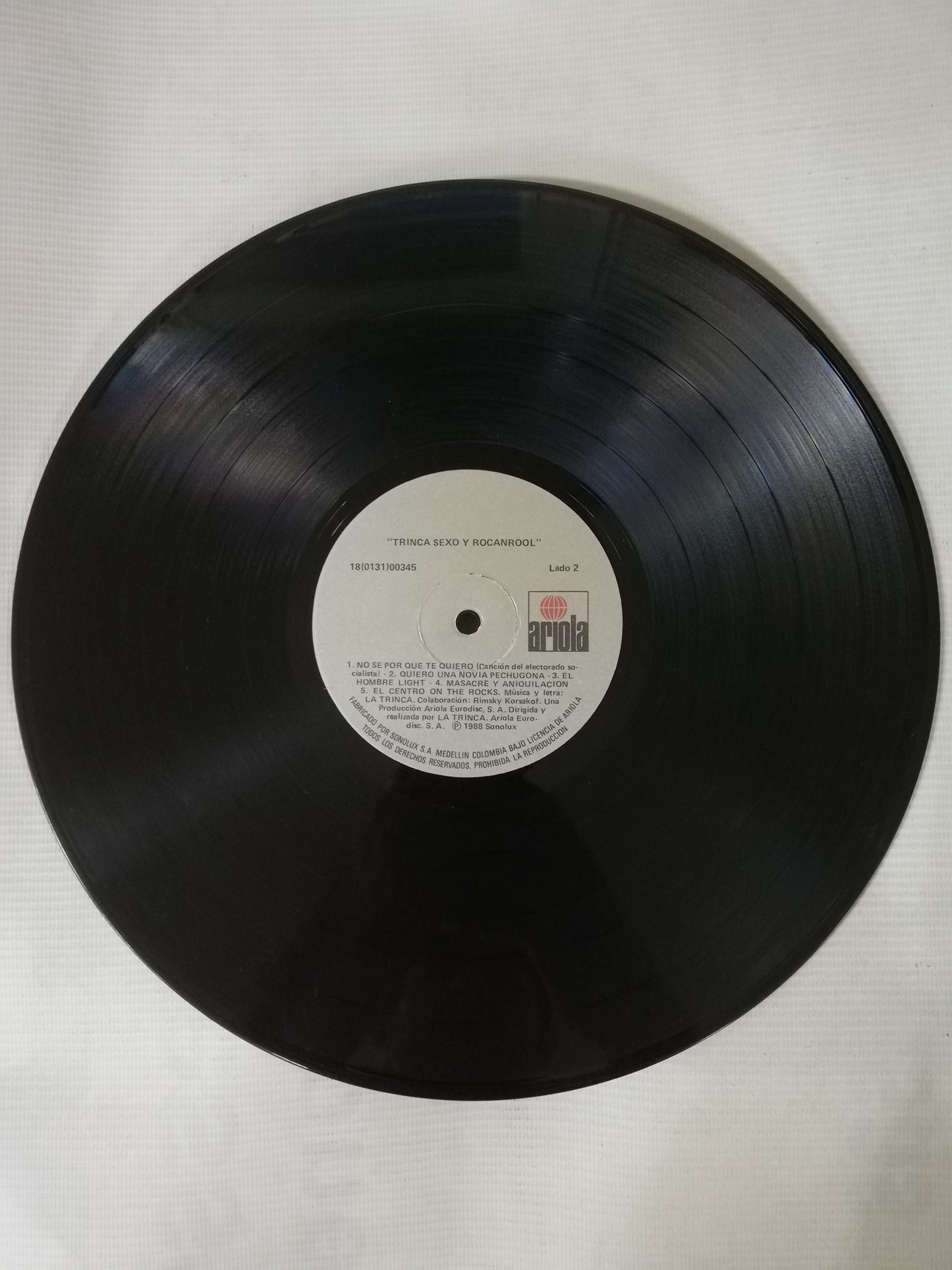 LP LA TRINCA - TRINCA, SEXO Y ROCANROL