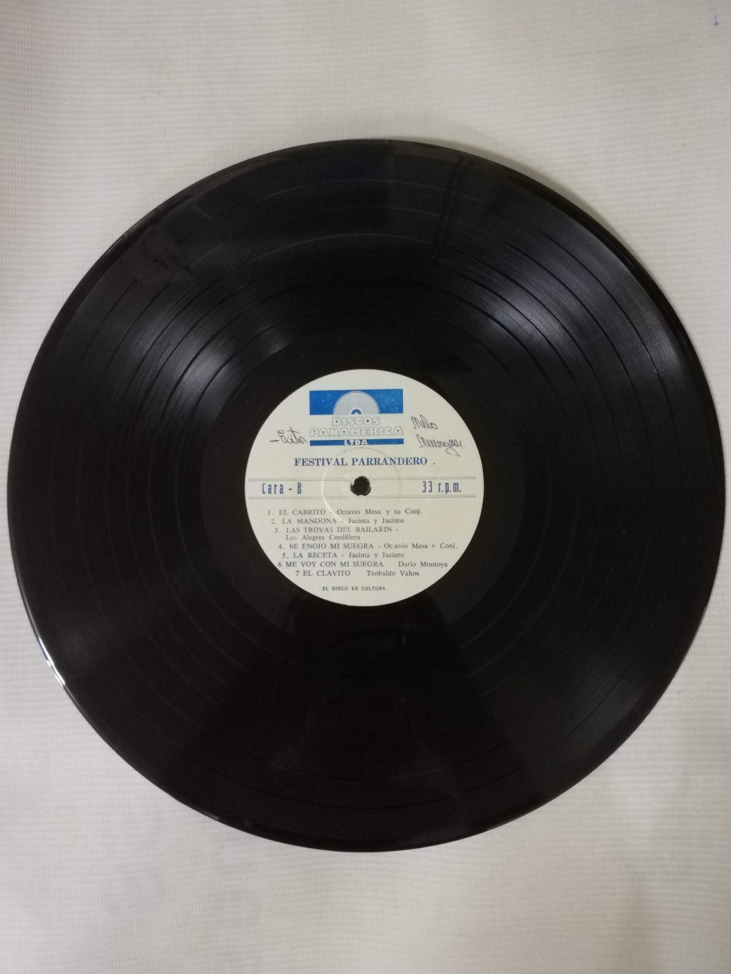 LP FESTIVAL PARRANDERO - VARIOS INTÉPRETES