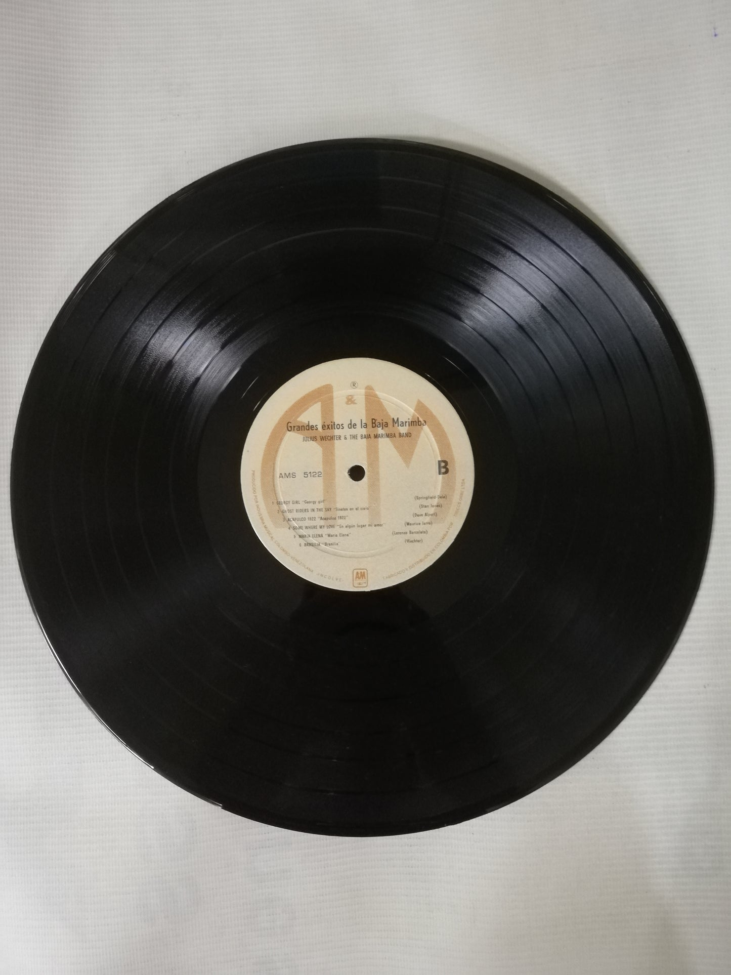 LP JULIUS WECHTER AND THE BAJA MARIMBA BAND - GREATEST HITS