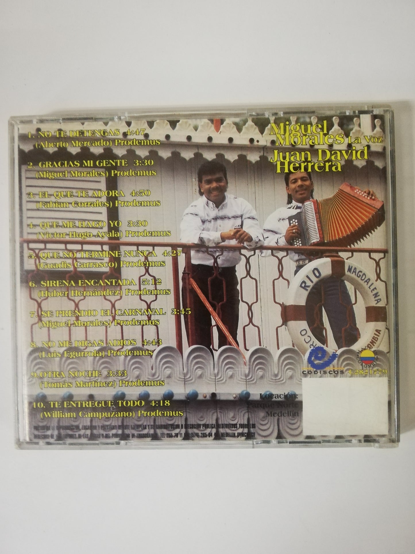 CD MIGUEL MORALES Y JUAN DAVID HERRERA - GRACIAS MI GENTE