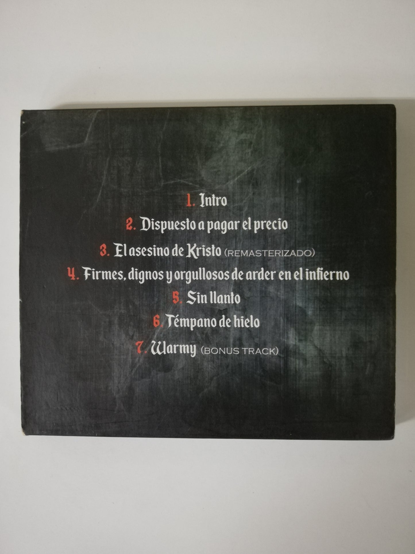 CD PROFAN RITES - FIRMES, DIGNOS Y ORGULLOSOS DE ARDER EN EL INFIERNO