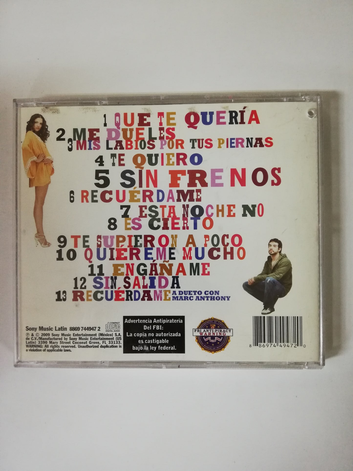 CD LA QUINTA ESTACIÓN - SIN FRENOS