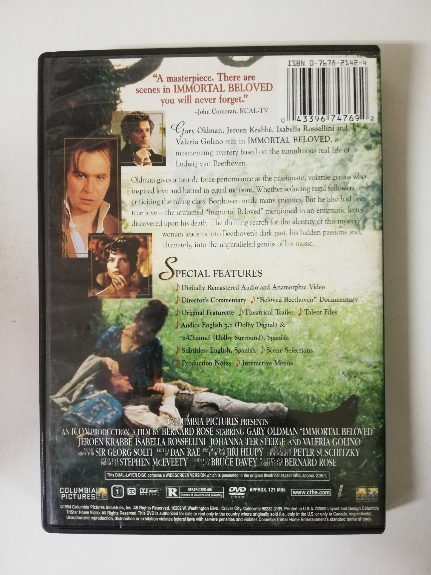 DVD IMMORTAL BELOVED