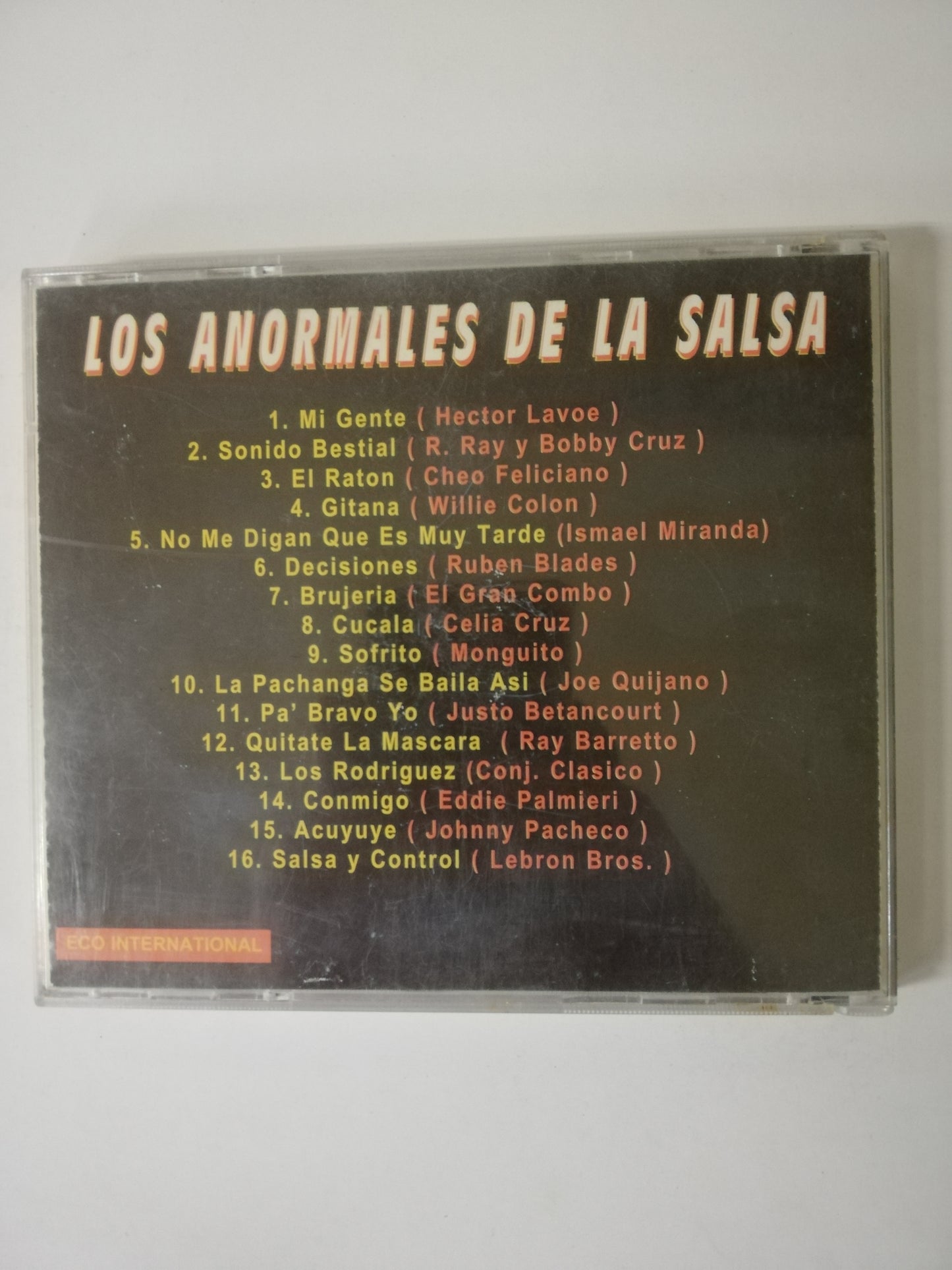CD LOS ANORMALES DE LA SALSA - VARIOS INTÉRPRETES