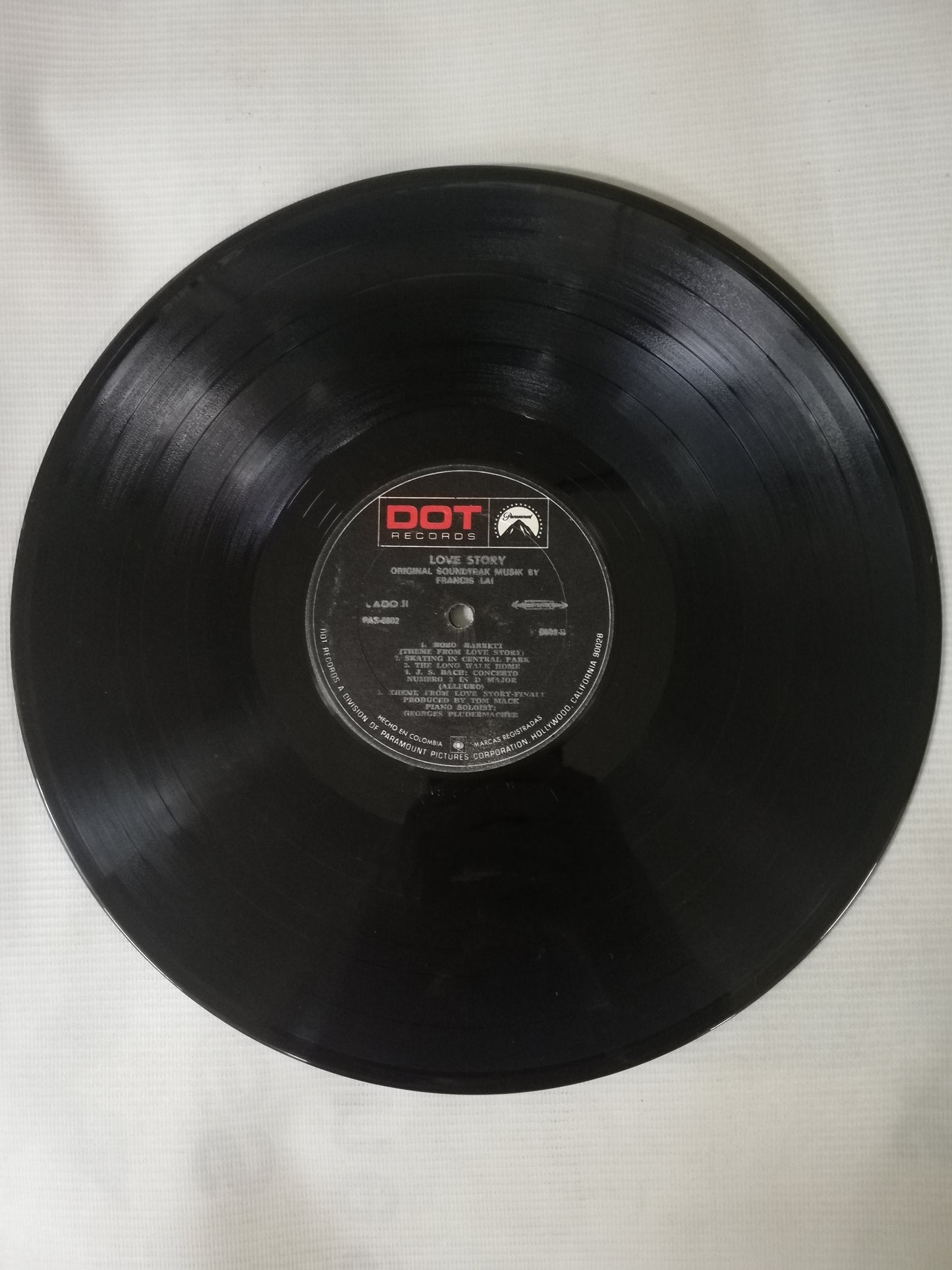 LP LOVE STORY - MUSIC FROM ORIGINAL SOUNDTRACK