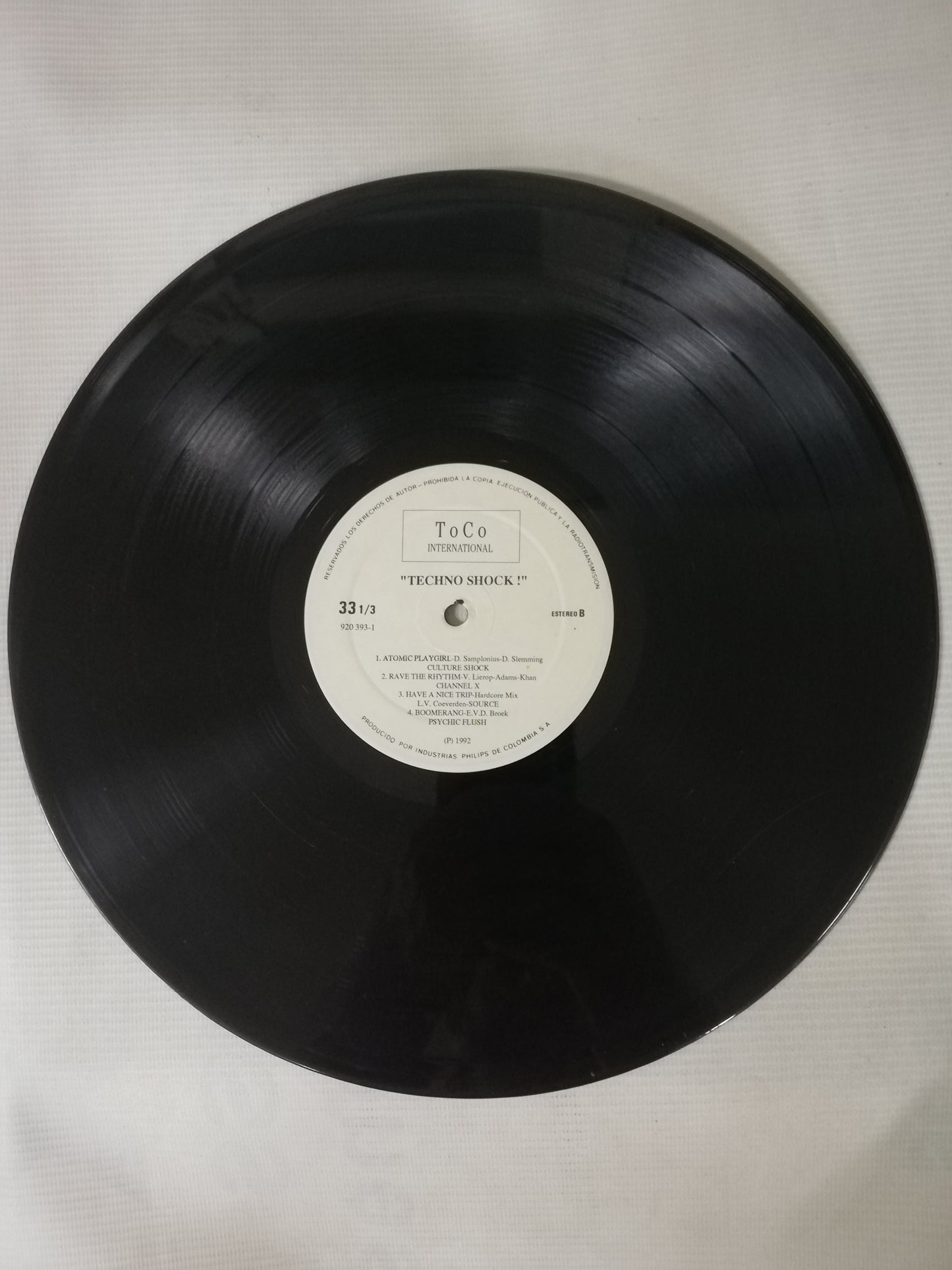 LP TECHNO SHOCK! - TECHNO SHOCK! VOL. 1