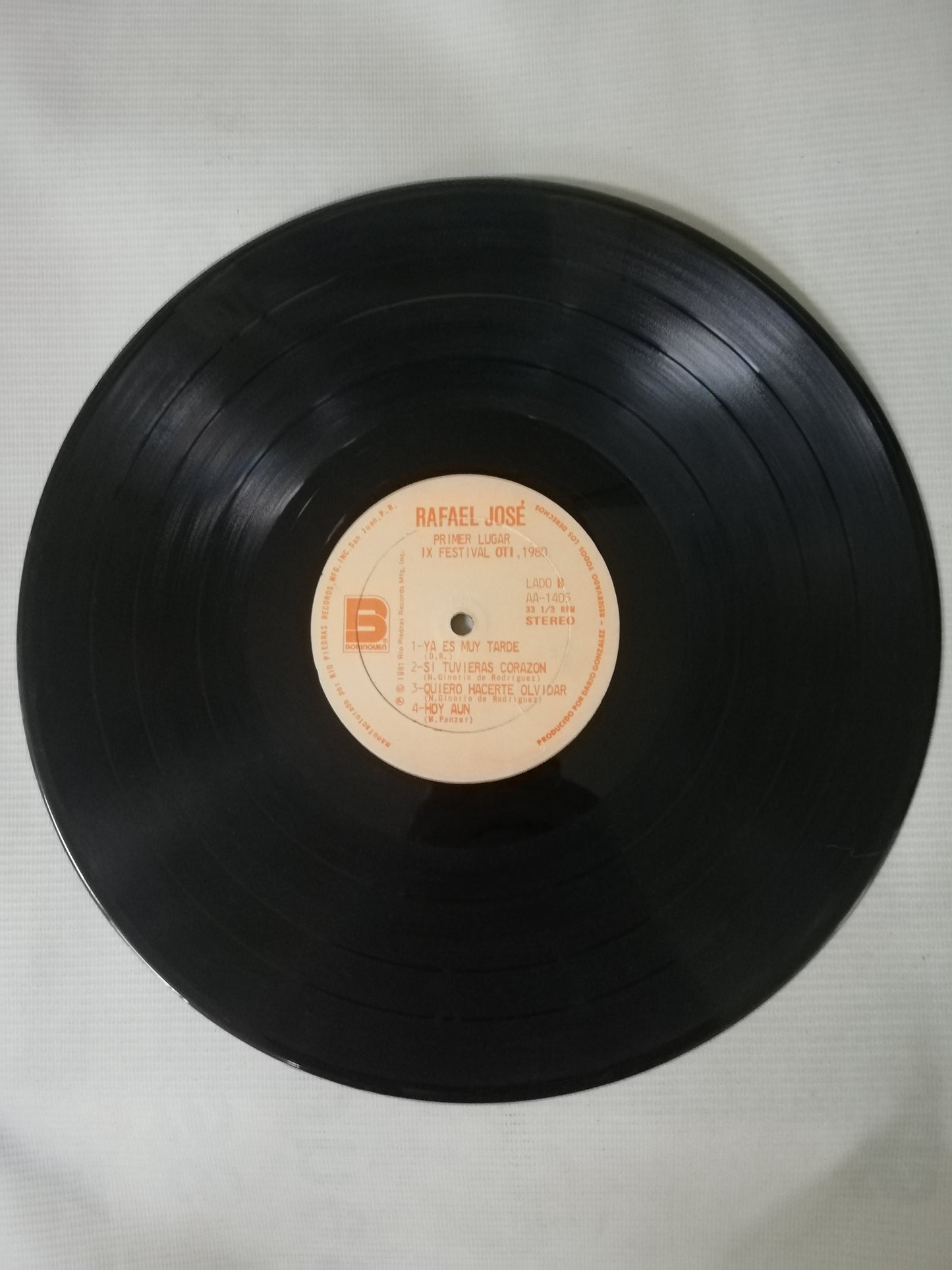 LP RAFAEL JOSÉ - CONTIGO MUJER